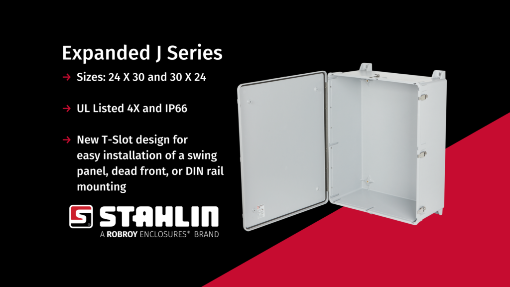 Large Fiberglass Electrical Enclosure J Series Stahlin