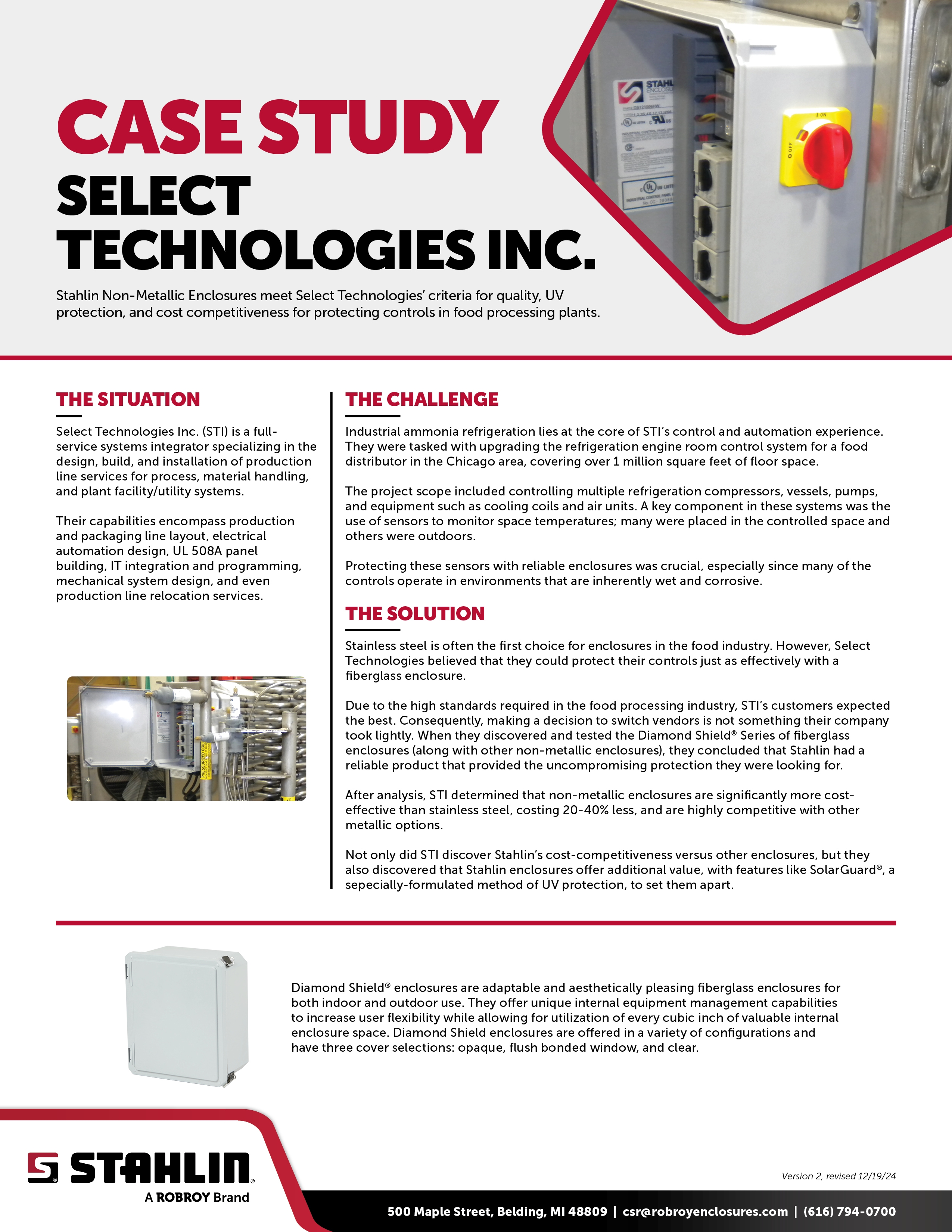 Select Technologies Inc. Case Study Cover