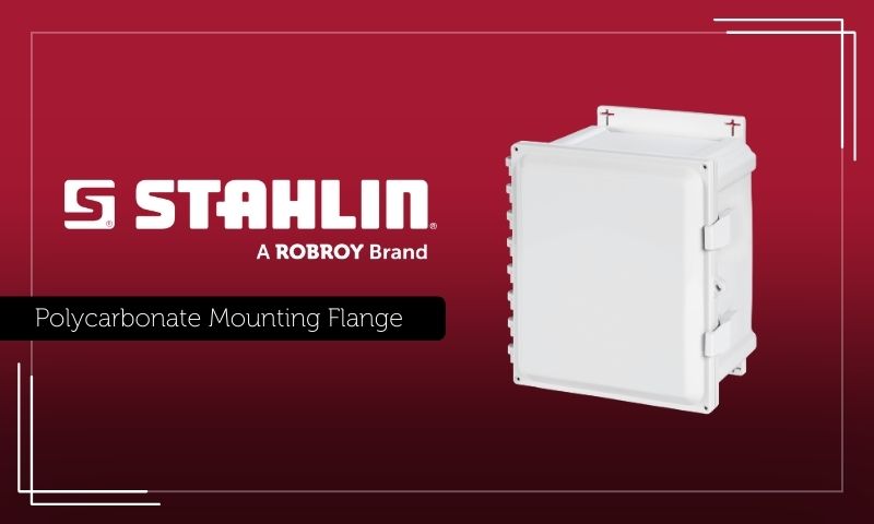 polycarbonate mounting flange