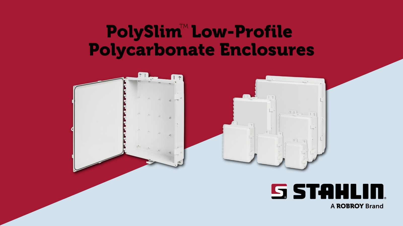PolySlim Low Profile Enclosures
