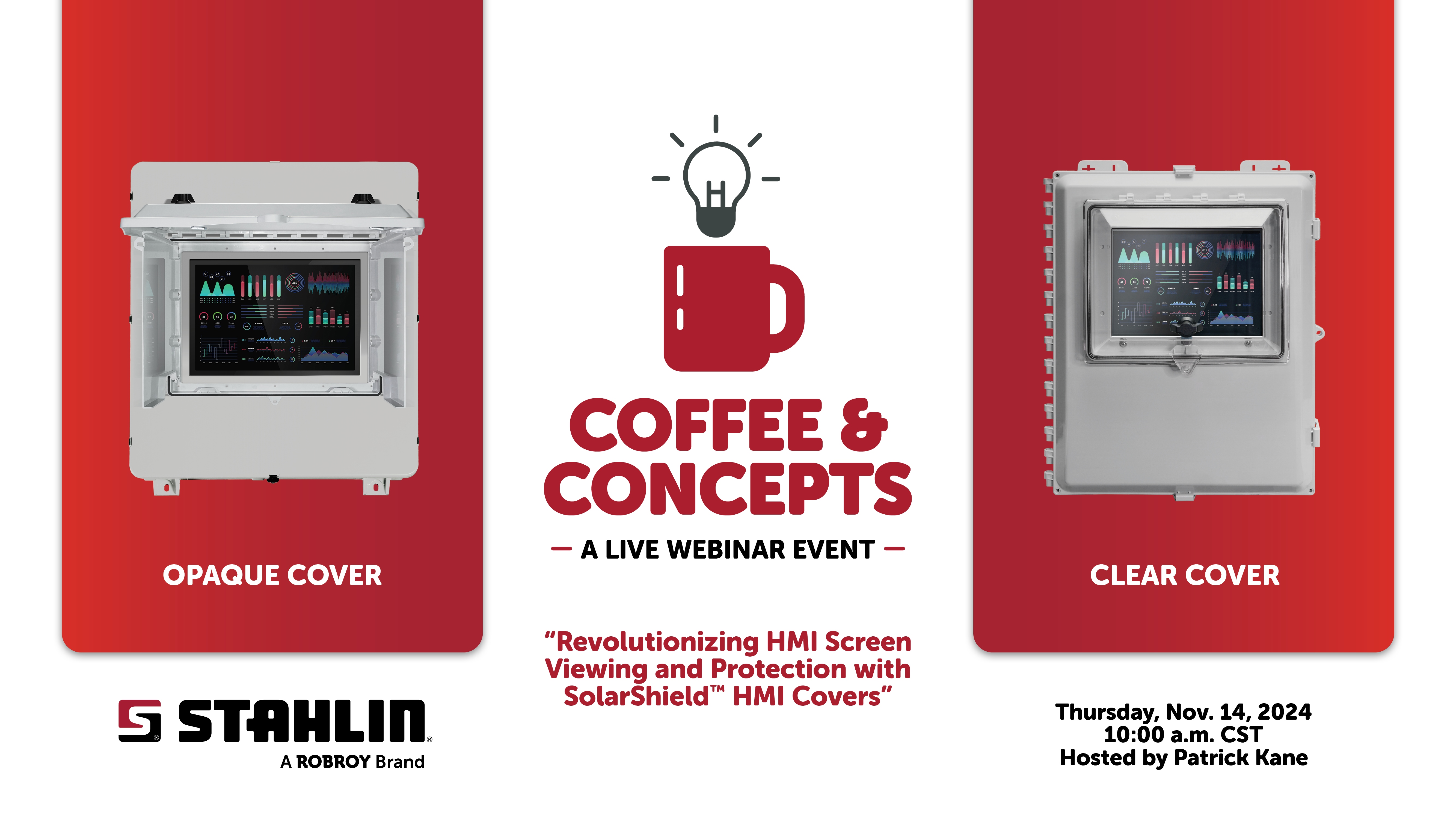 Coffee & Concepts: Revolutionizing HMI Screen Viewing & Protection with SolarShield HMI Covers