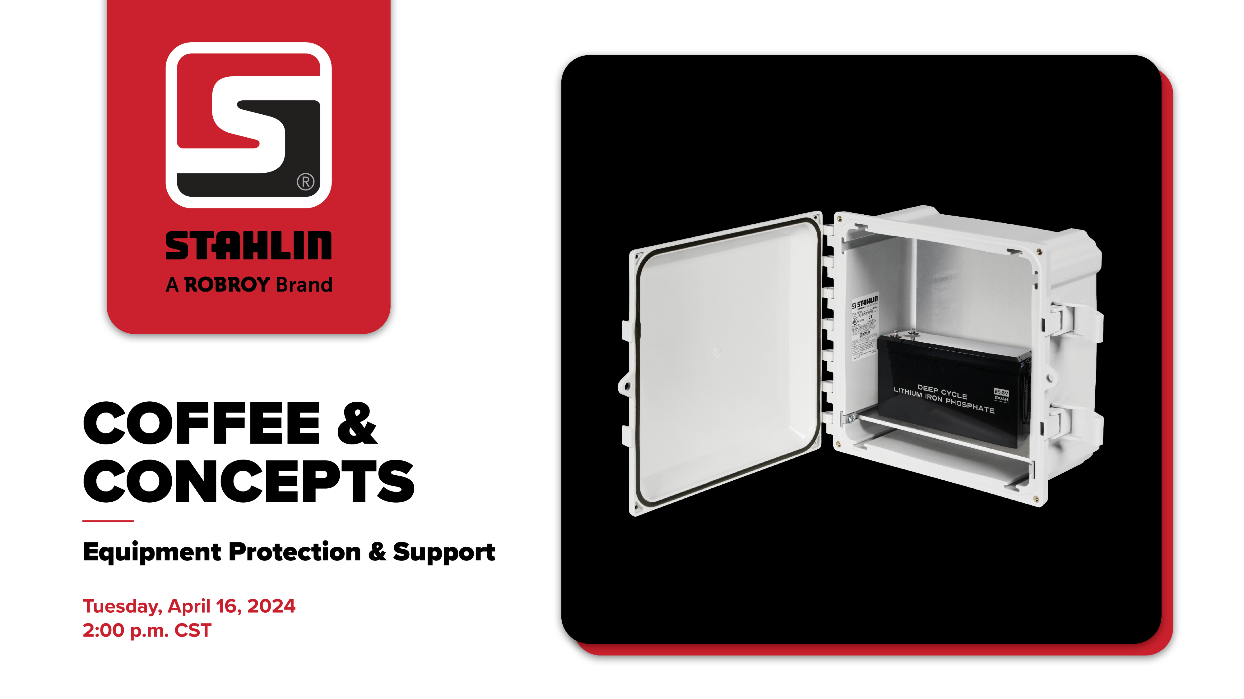 Coffee & Concepts Livestream Replay: Equipment Protection & Support