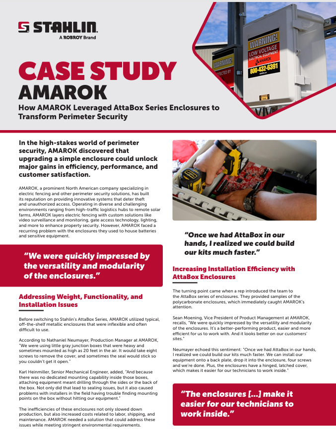 AMAROK case study cover