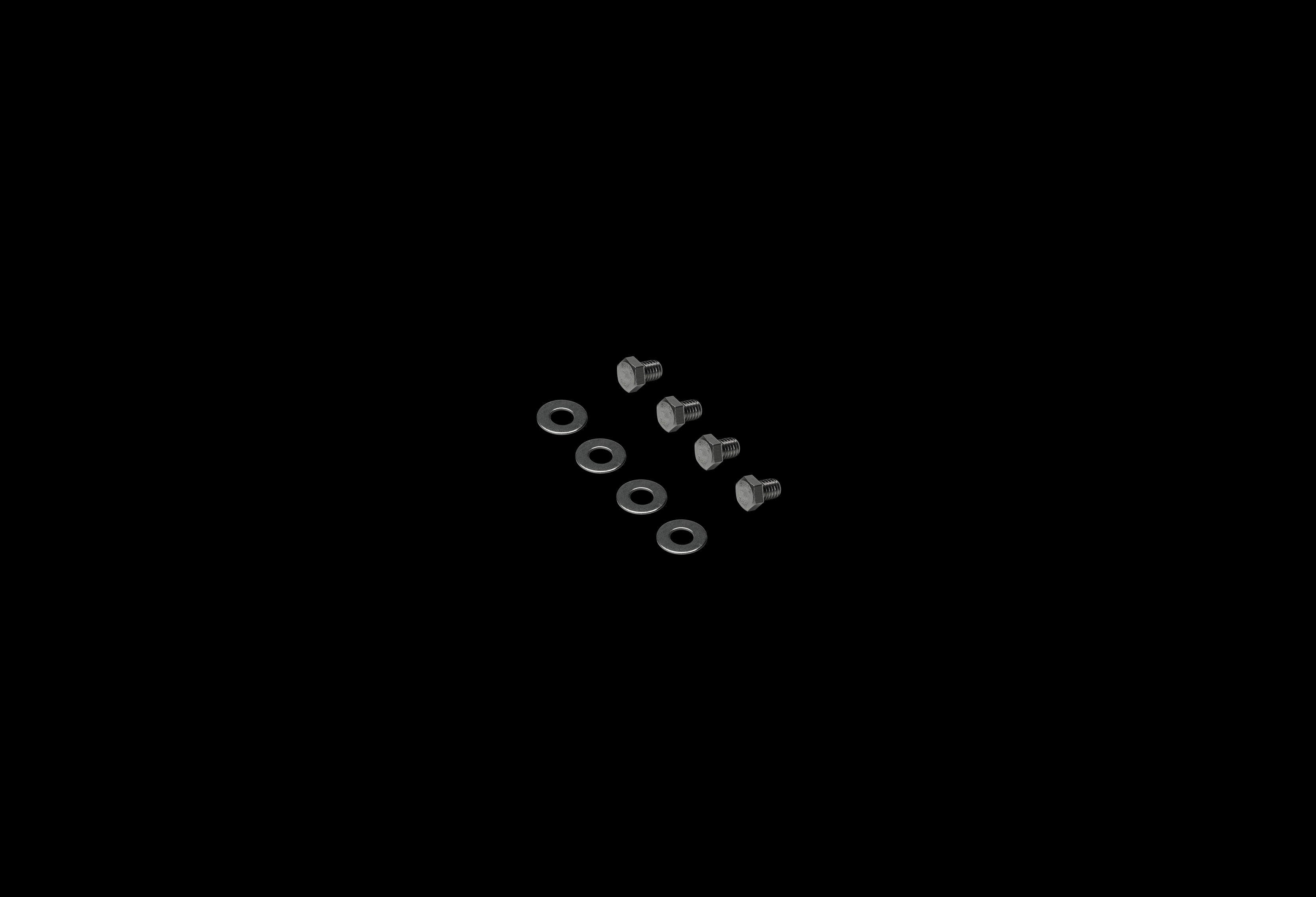 4PKBPN.jpg N Series Back Panel Bolts 4 Pack 3/8-16 X 1/2 SS Bolts and Washers by Stahlin