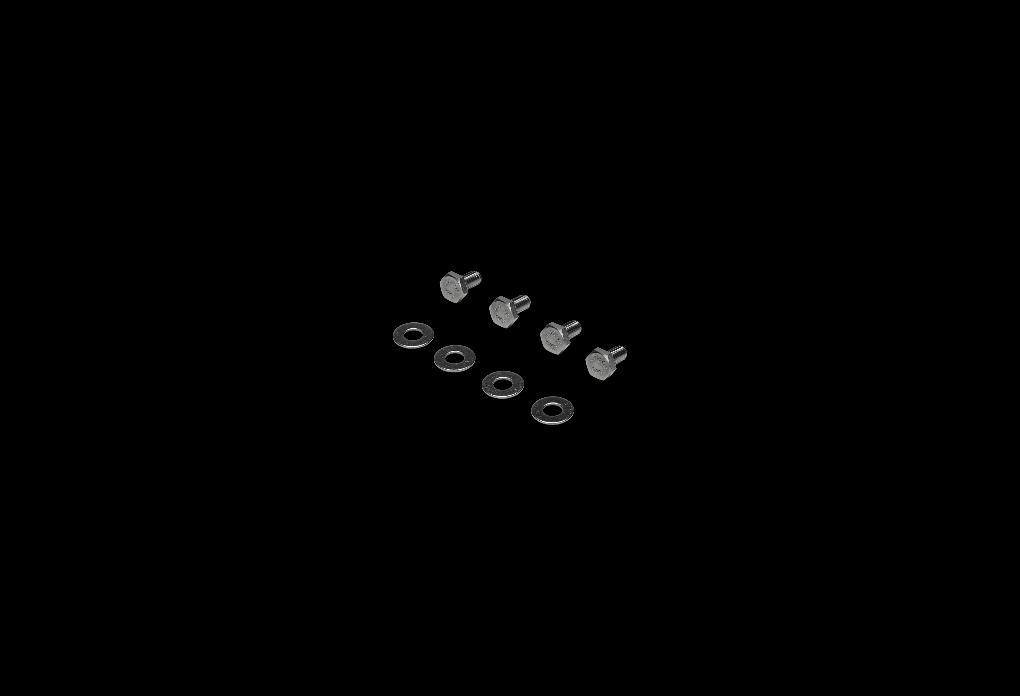 4PKBPN1610.jpg N Series Back Panel 4 Pack 1/4-20 X 1/2 SS Bolts and Washers by Stahlin