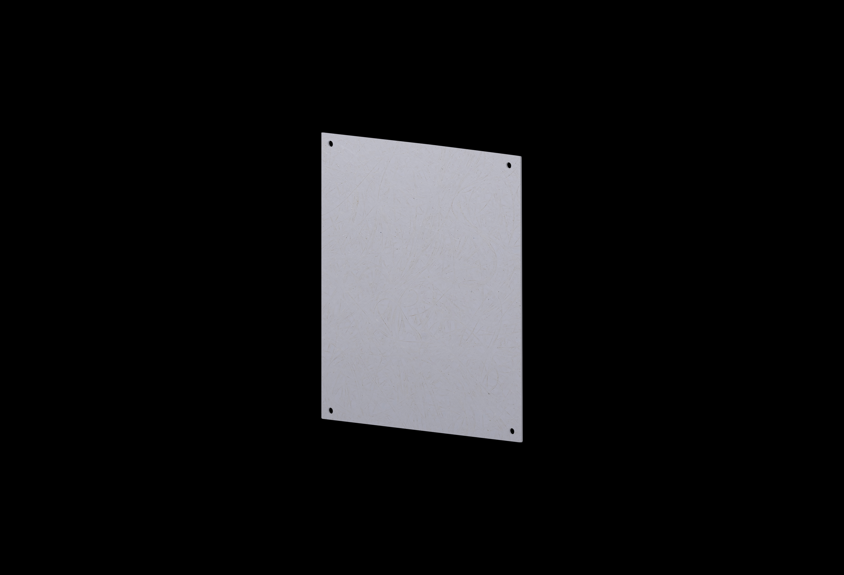 Fiberglass Standard Back Panel 10 x 8 Inches for use with J, JW, RJ, RJW, FatBoy, Diamond Shield, Classic, PolyStar by Stahlin