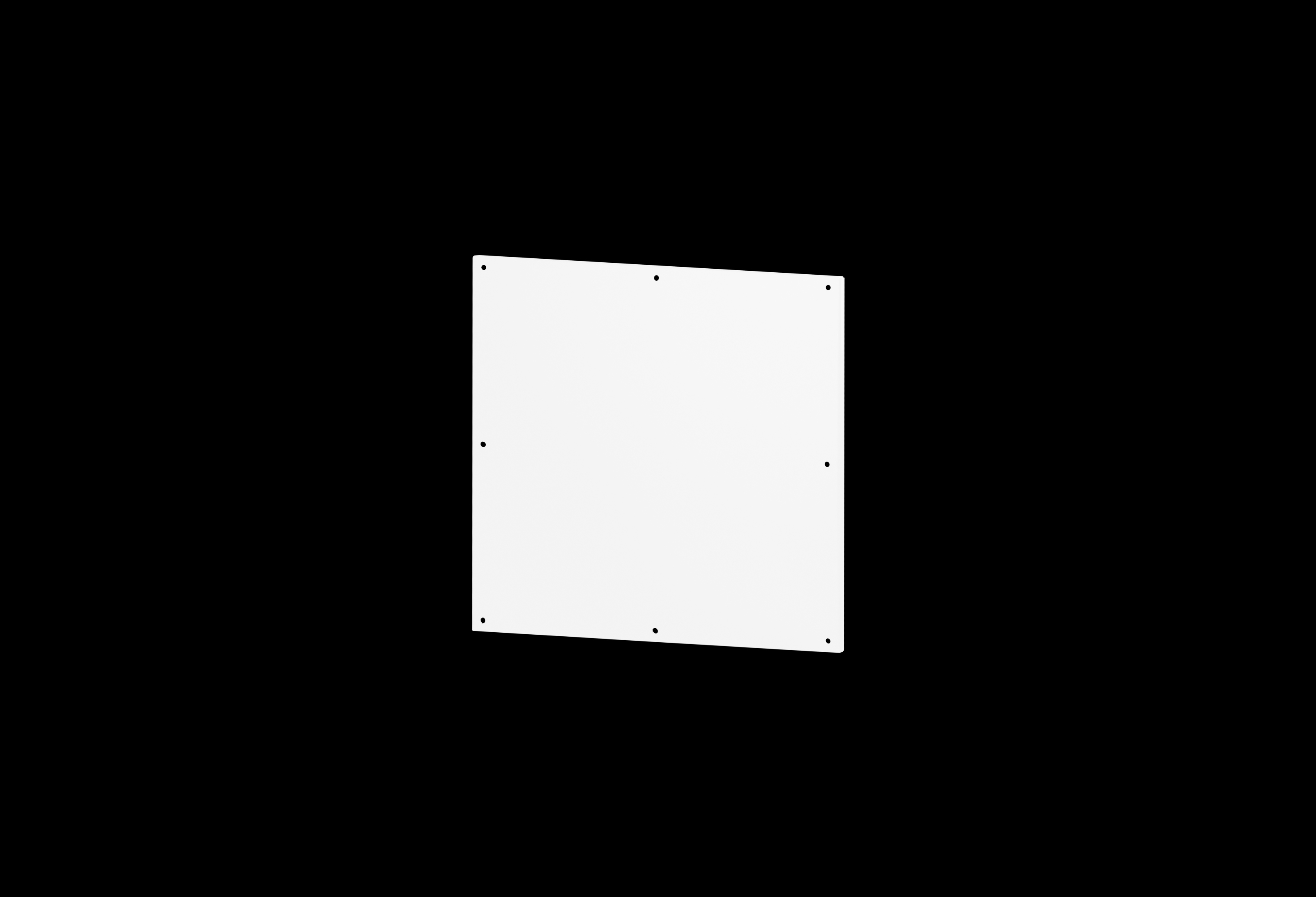 Painted Carbon Steel Standard Back Panel 36 x 36 Inches for use with N Series by Stahlin