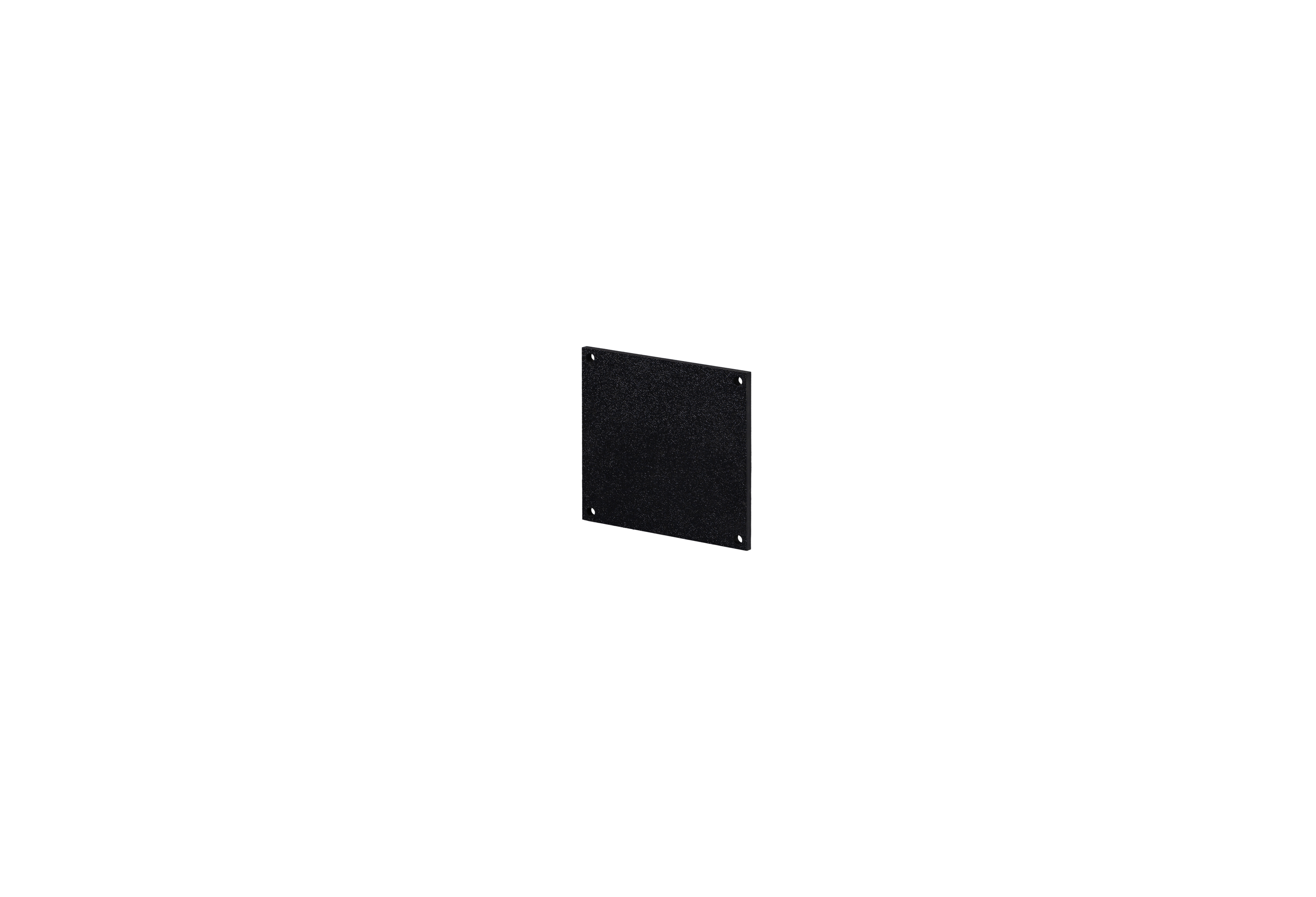Standard ABS Back Panel 6 x 6 Inches for use with J, JW, RJ, RJW, Diamond Shield, PolyStar by Stahlin