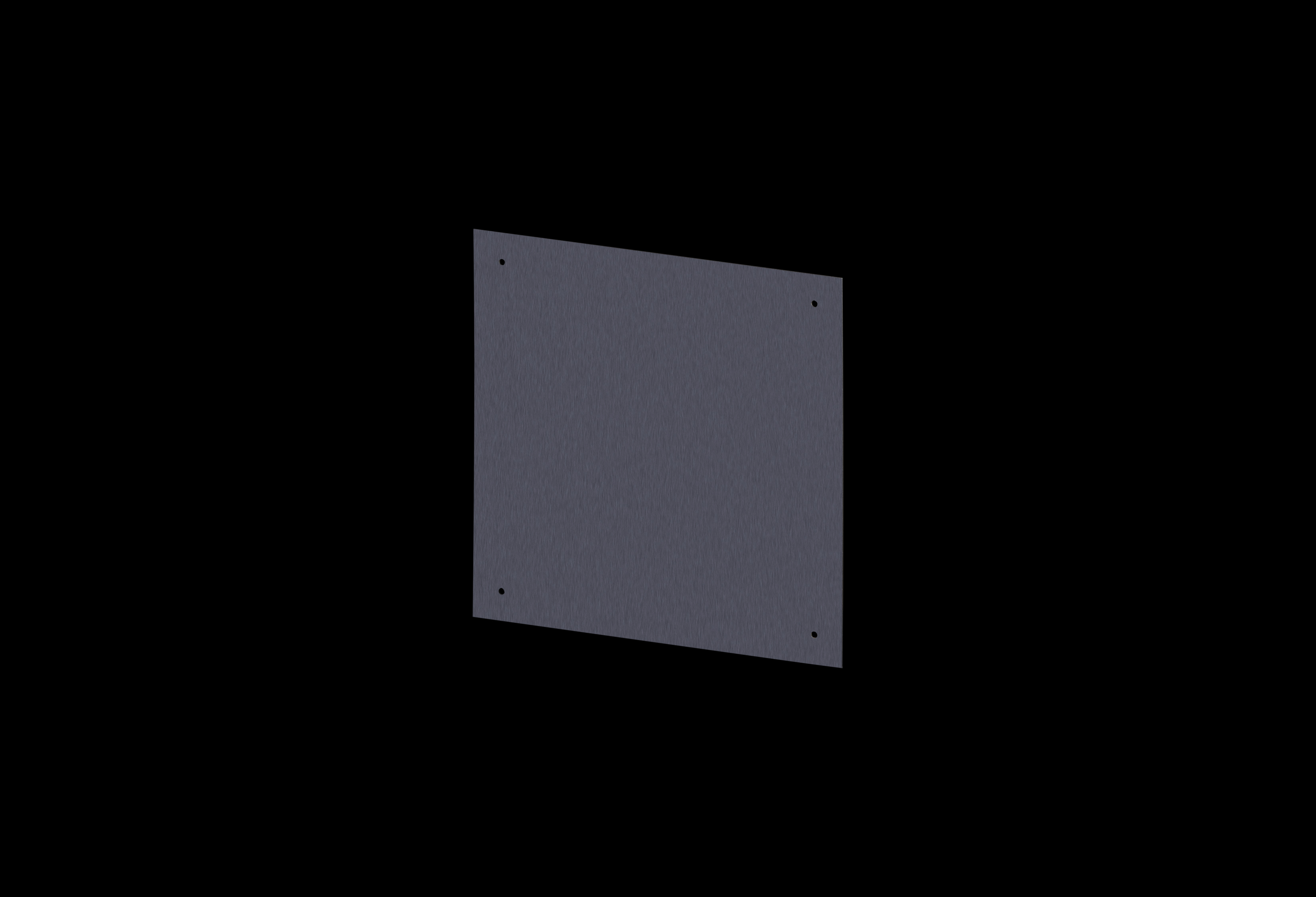 Aluminum Back Panel 20 x 20 Inches for use with Expanded J Series by Stahlin