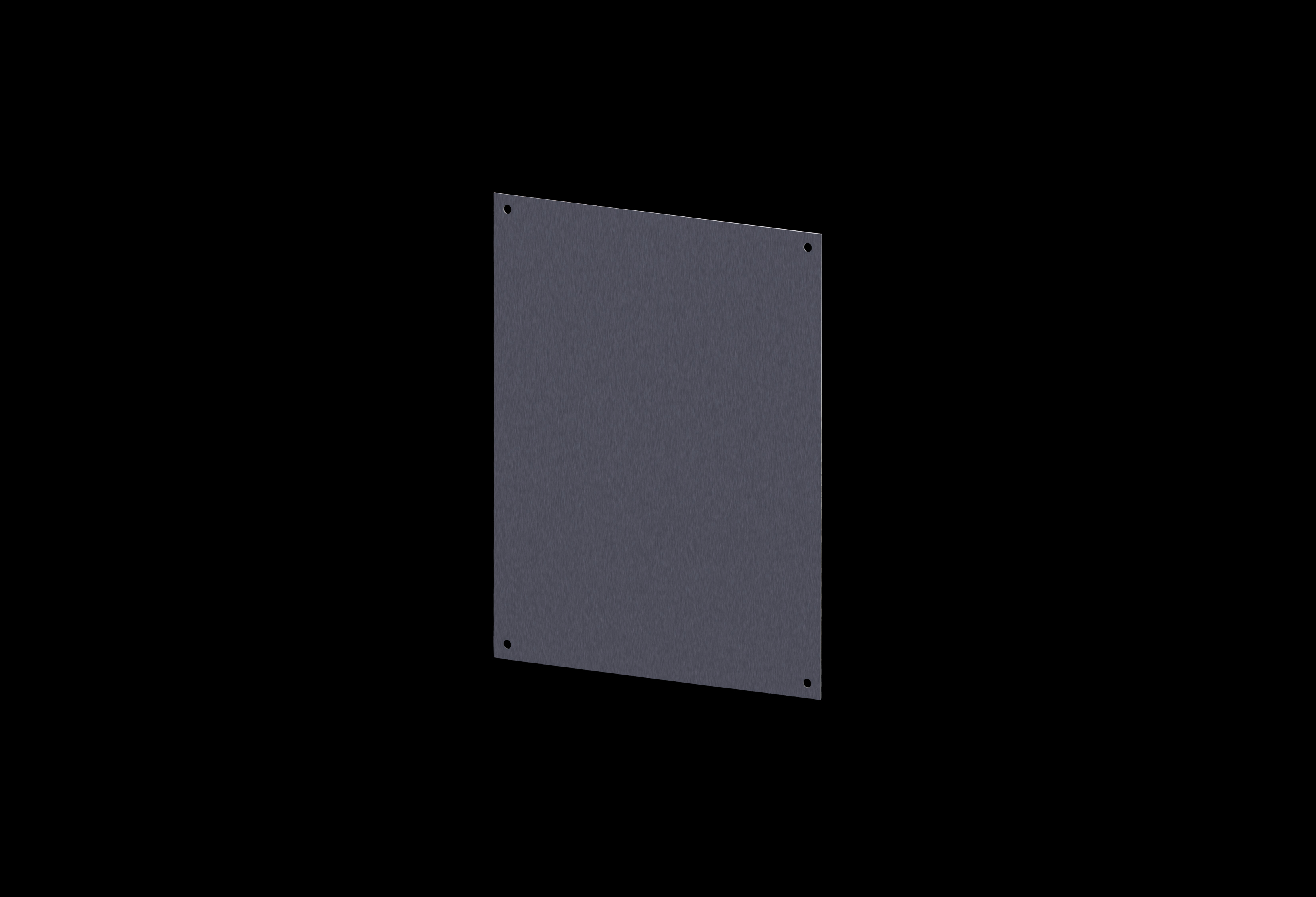 Aluminum Back Panel 30 x 24 Inches for use with Expanded J Series by Stahlin