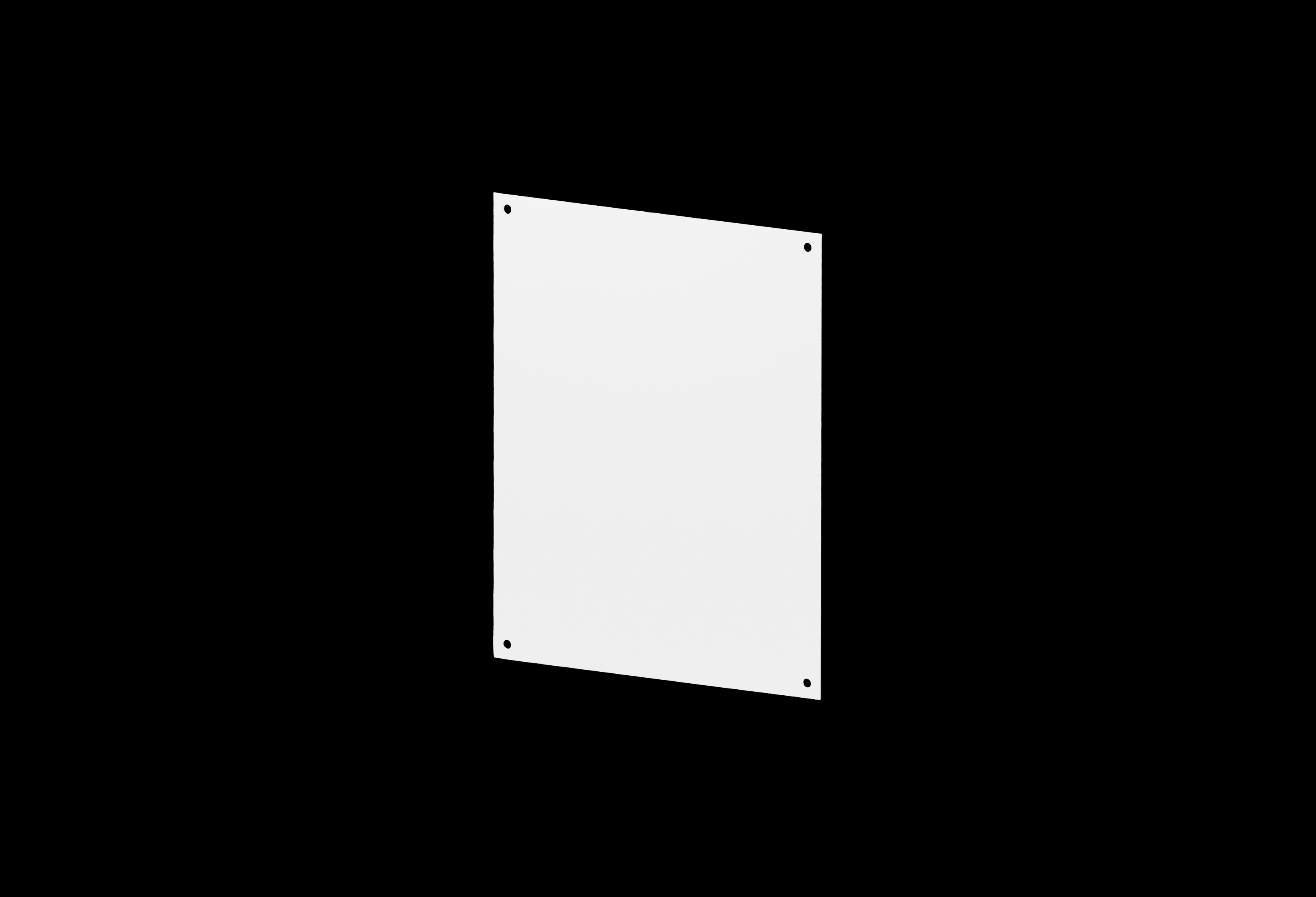 Painted Carbon Steel Back Panel 30 x 24 Inches for use with Expanded J Series by Stahlin