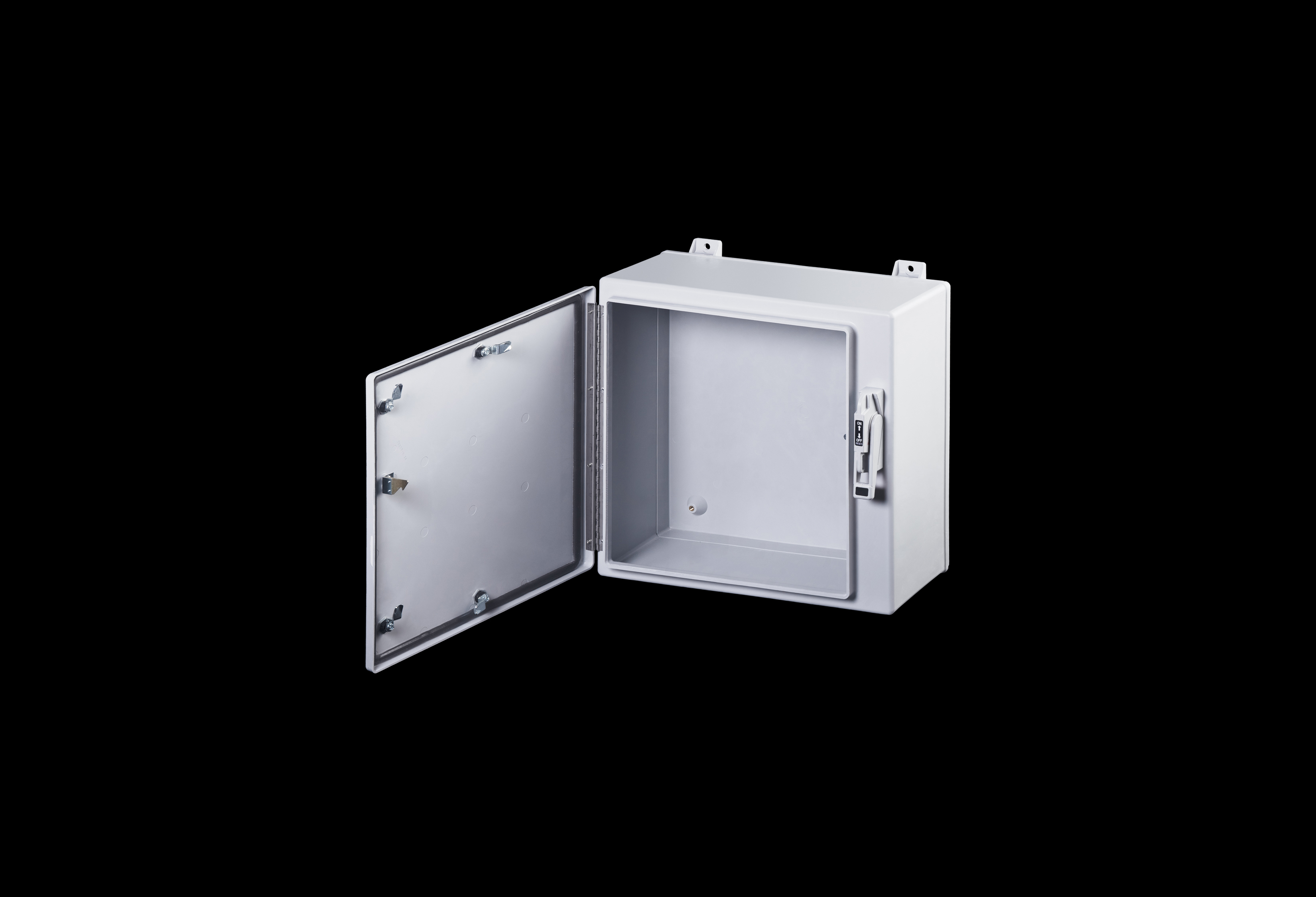 Fiberglass Control Disconnect Series Enclosure 24 x 24 x 10 Inches with Opaque Cover by Stahlin
