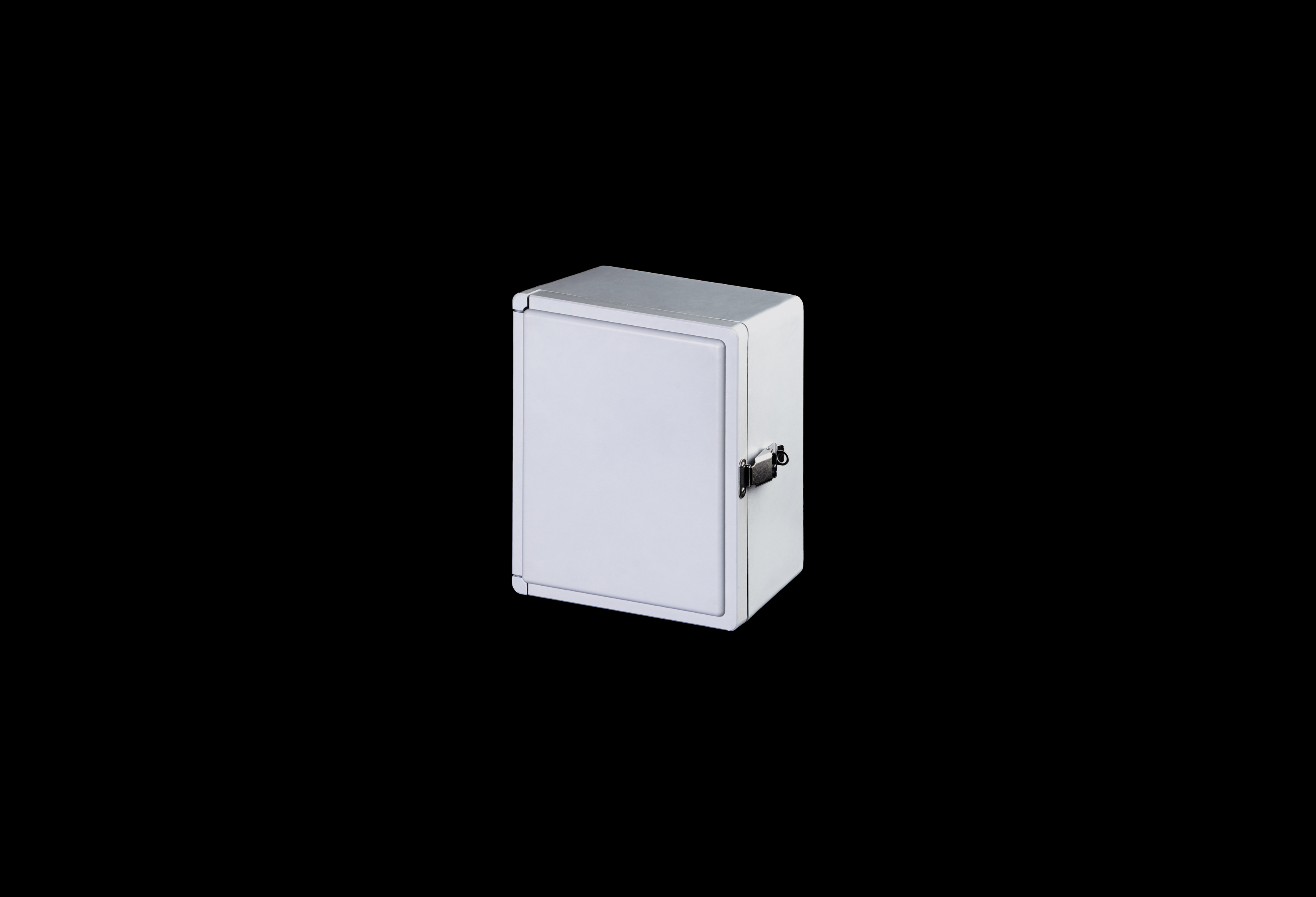 Fiberglass Enclosure 11 x 9 x 6 Inches Classic Series with Hinged,Padlockable Latch Opaque Cover by Stahlin