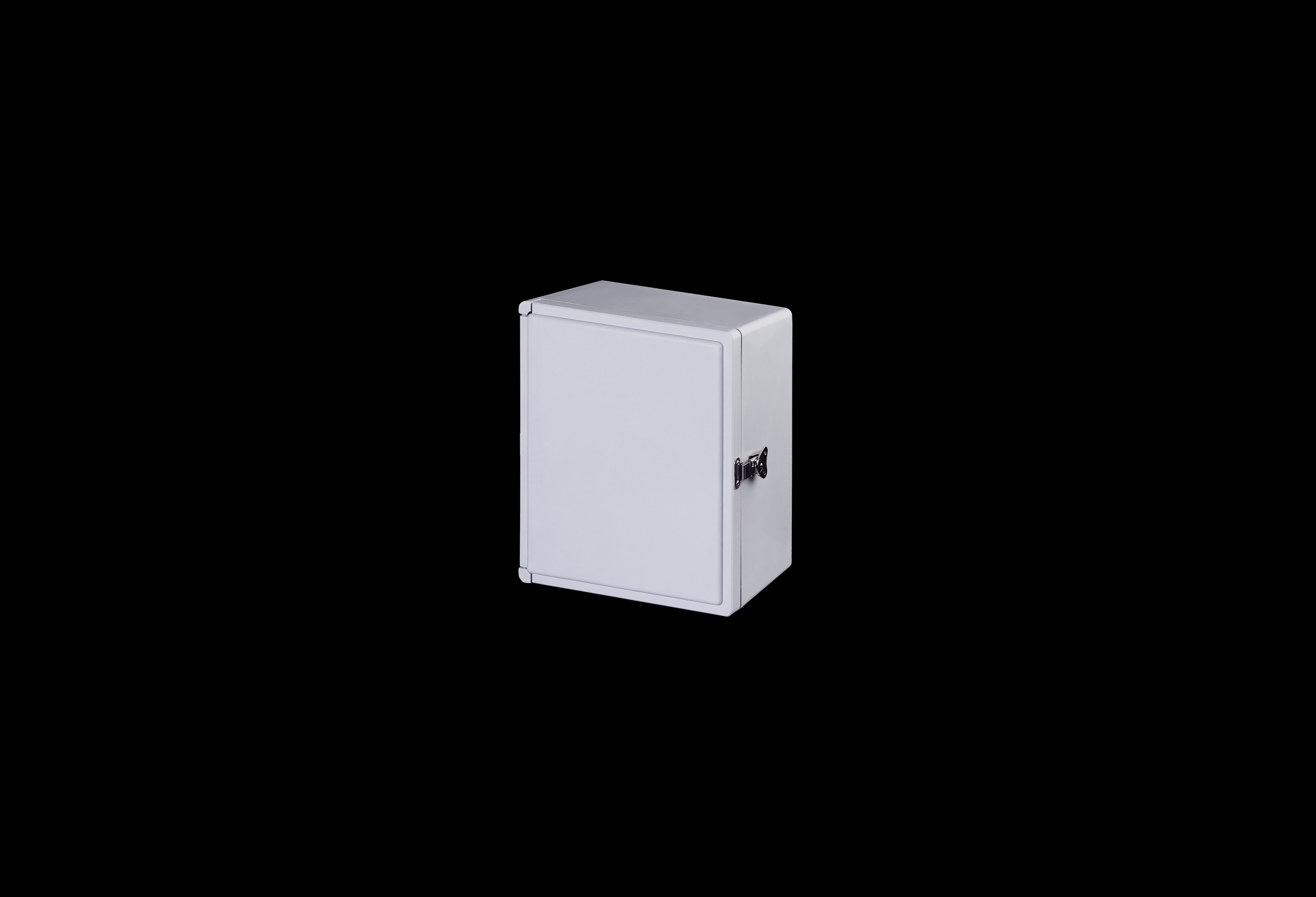 Fiberglass Enclosure 13 x 11 x 6 Inches Classic Series with Hinged, Twist Latch Opaque Cover by Stahlin