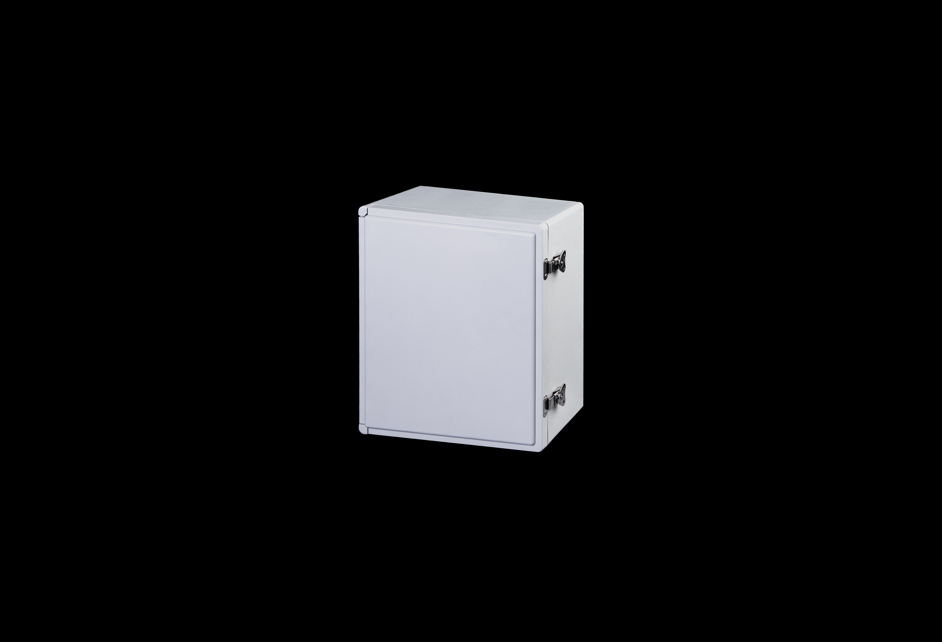 Fiberglass Enclosure 15 x 13 x 7 Inches Classic Series with Hinged, Twist Latch Opaque Cover by Stahlin