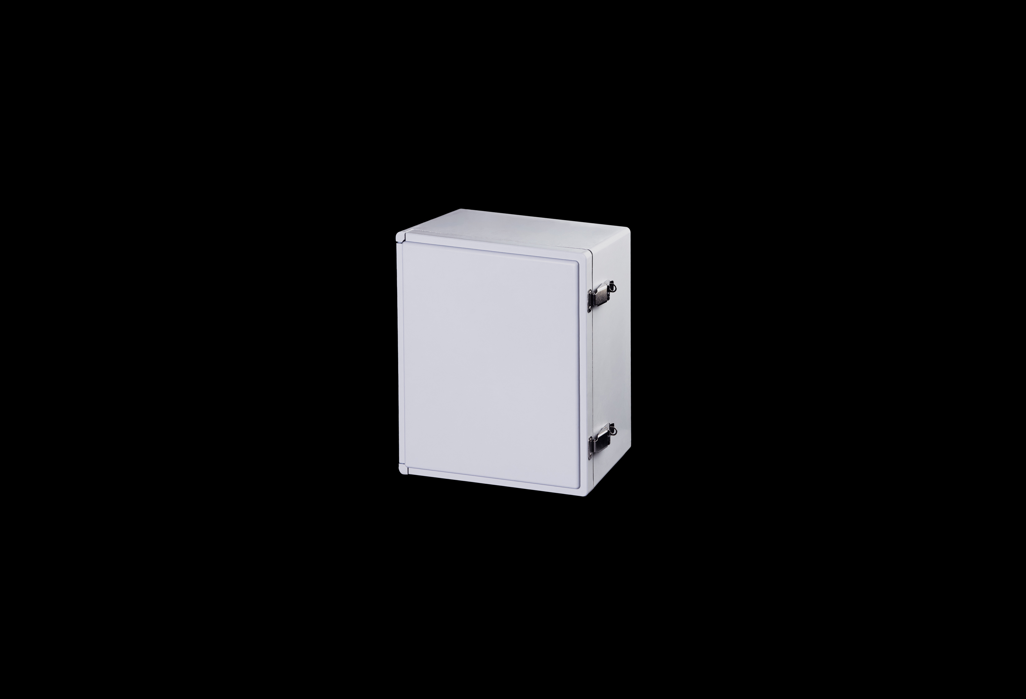 Fiberglass Enclosure 15 x 13 x 7 Inches Classic Series with Hinged, Padlockable Latch Opaque Cover by Stahlin