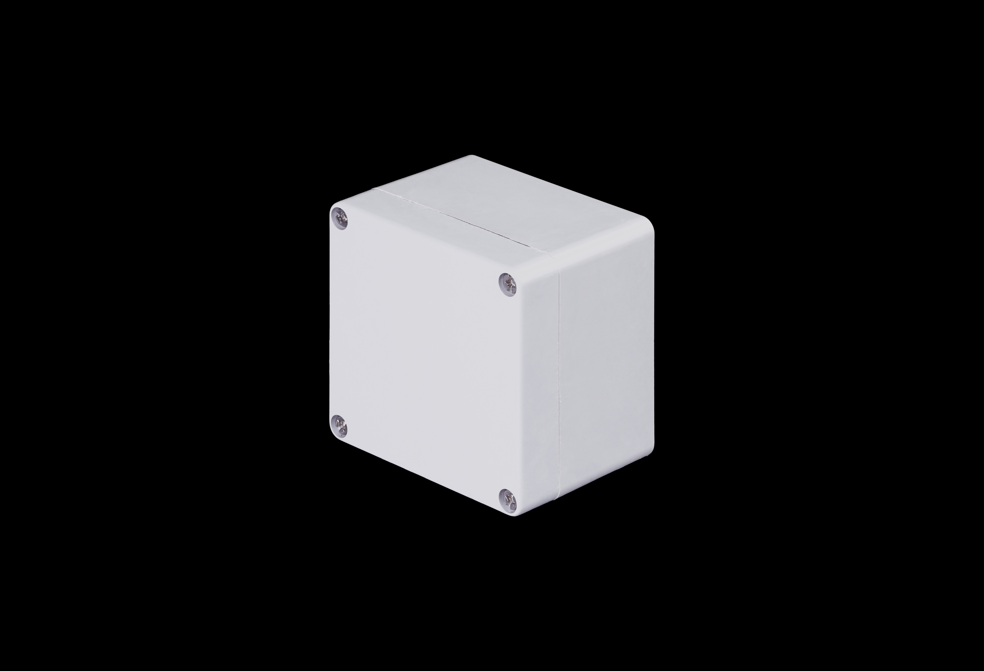 Fiberglass Enclosure 3 x 3 x 3 Inches DuraBoxx Series with Opaque Lift Off Cover by Stahlin