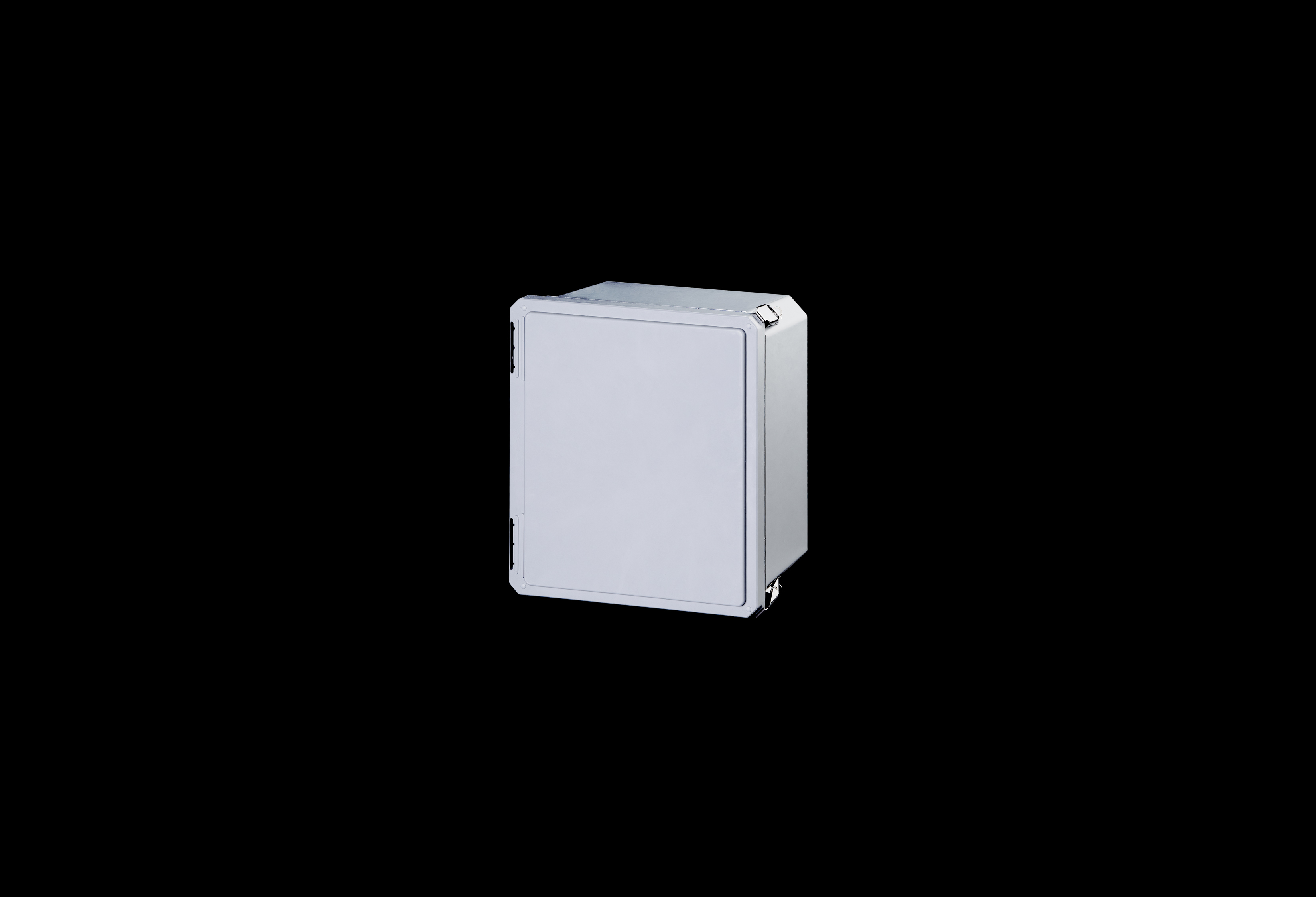 Fiberglass Enclosure 10 x 8 x 6 Inches Diamond Shield Series with Hinged, 2 Lockable Pull Latches Opaque Cover by Stahlin
