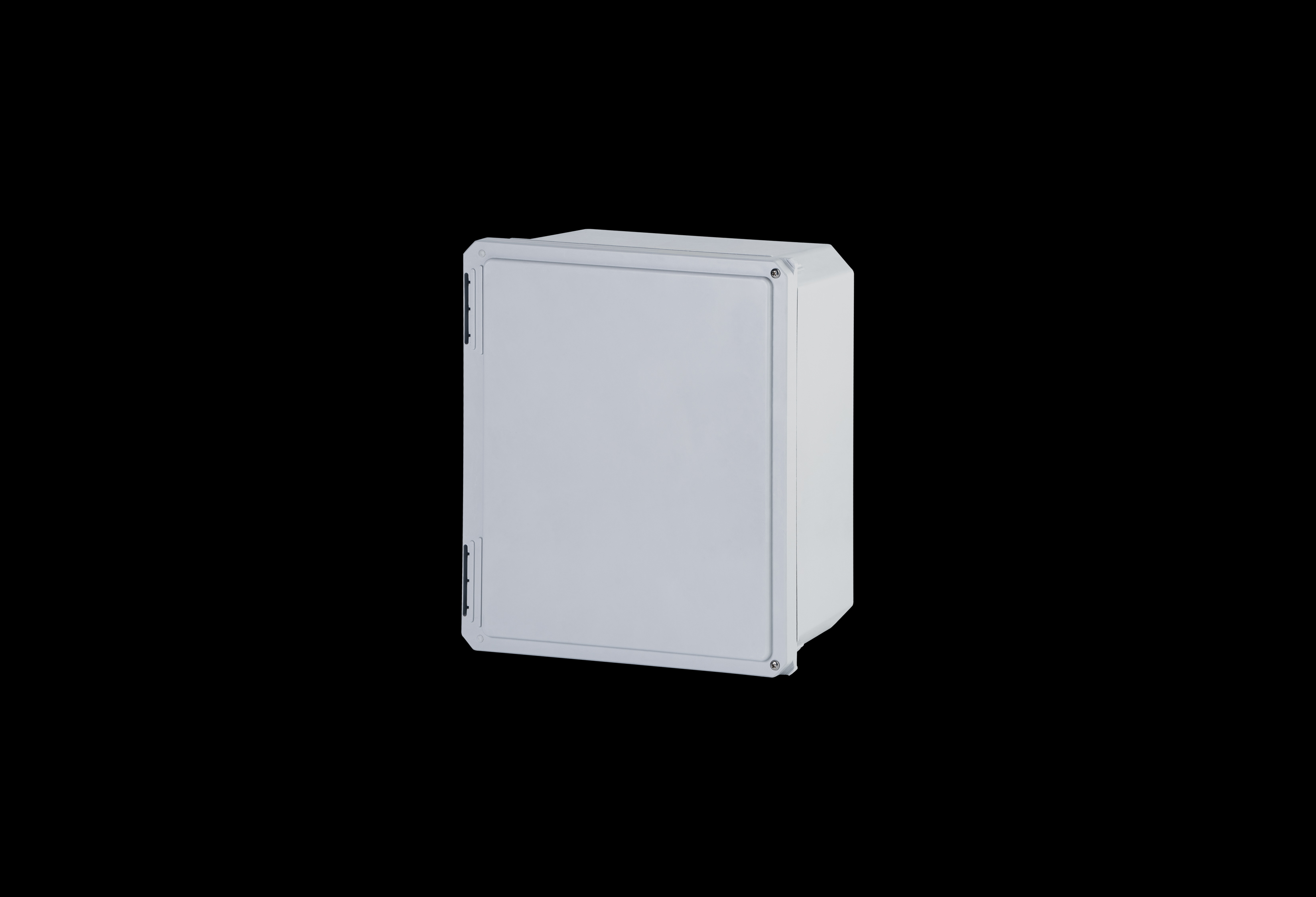Fiberglass Enclosure 10 x 8 x 6 Inches Diamond Shield Series with Hinged, Screw Down Opaque Cover by Stahlin
