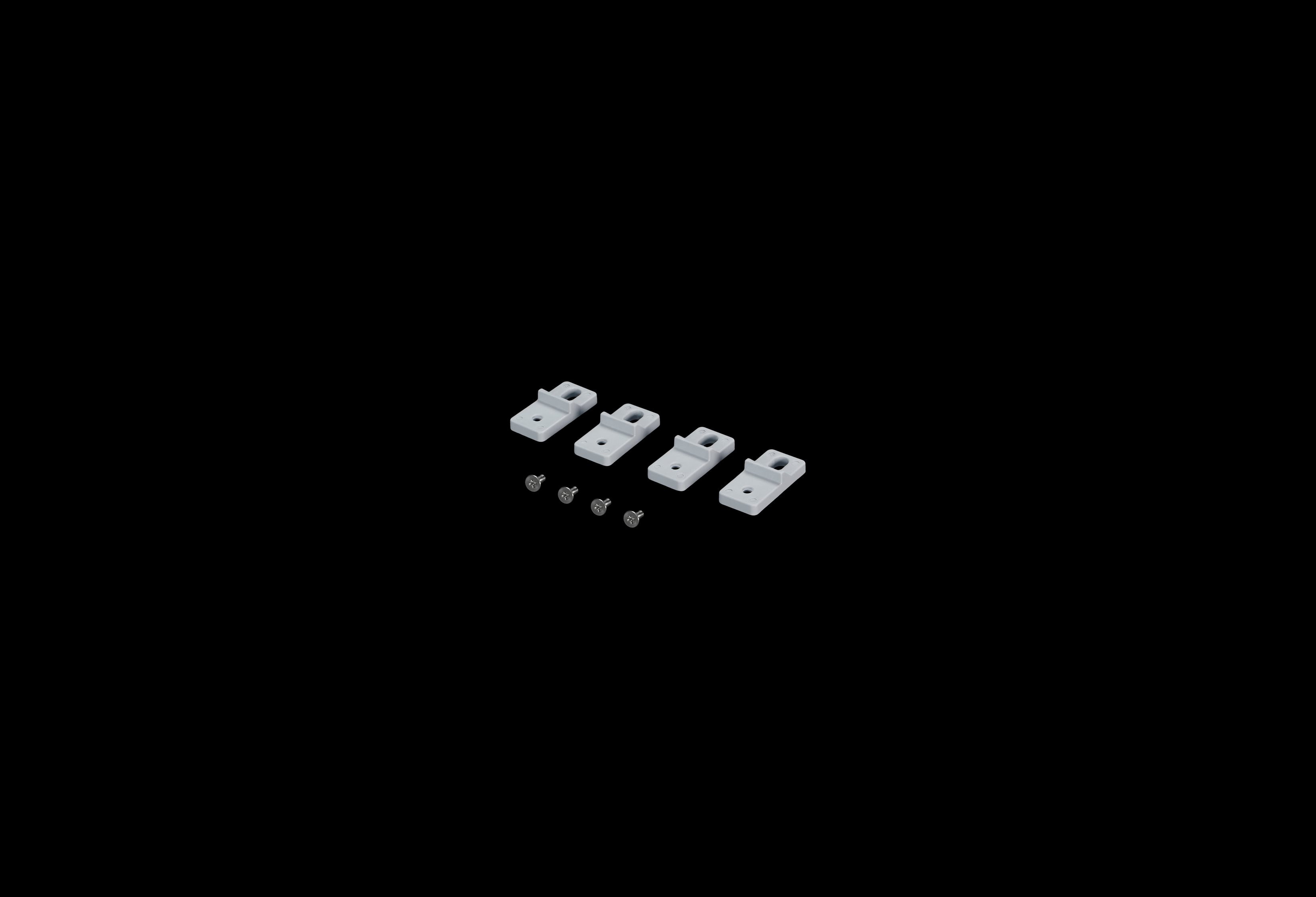 Mounting Foot Kit for Diamond Shield Series  by Stahlin