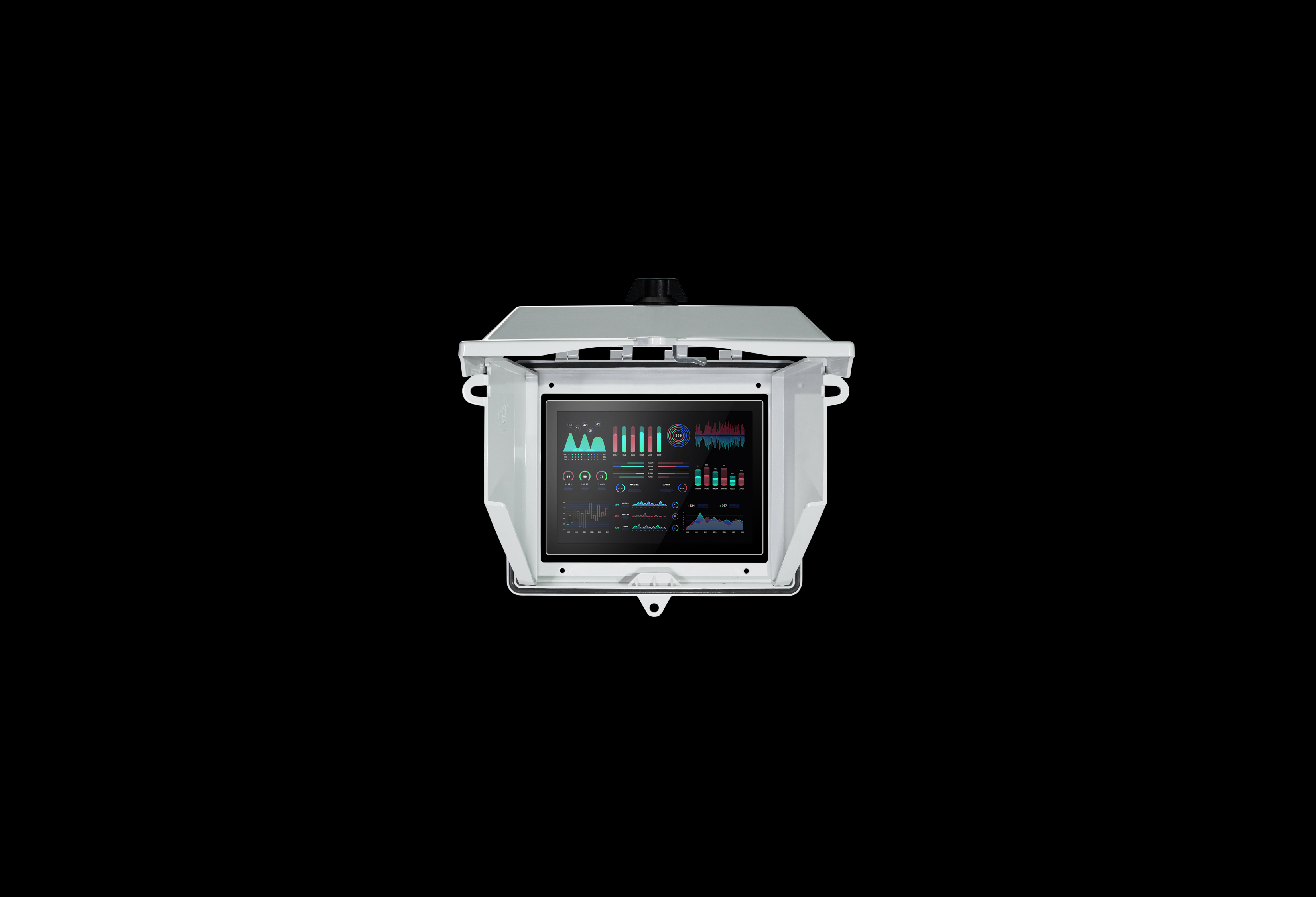 SolarShield HMI Cover 10 x 8 Inch Opaque Cover by Stahlin