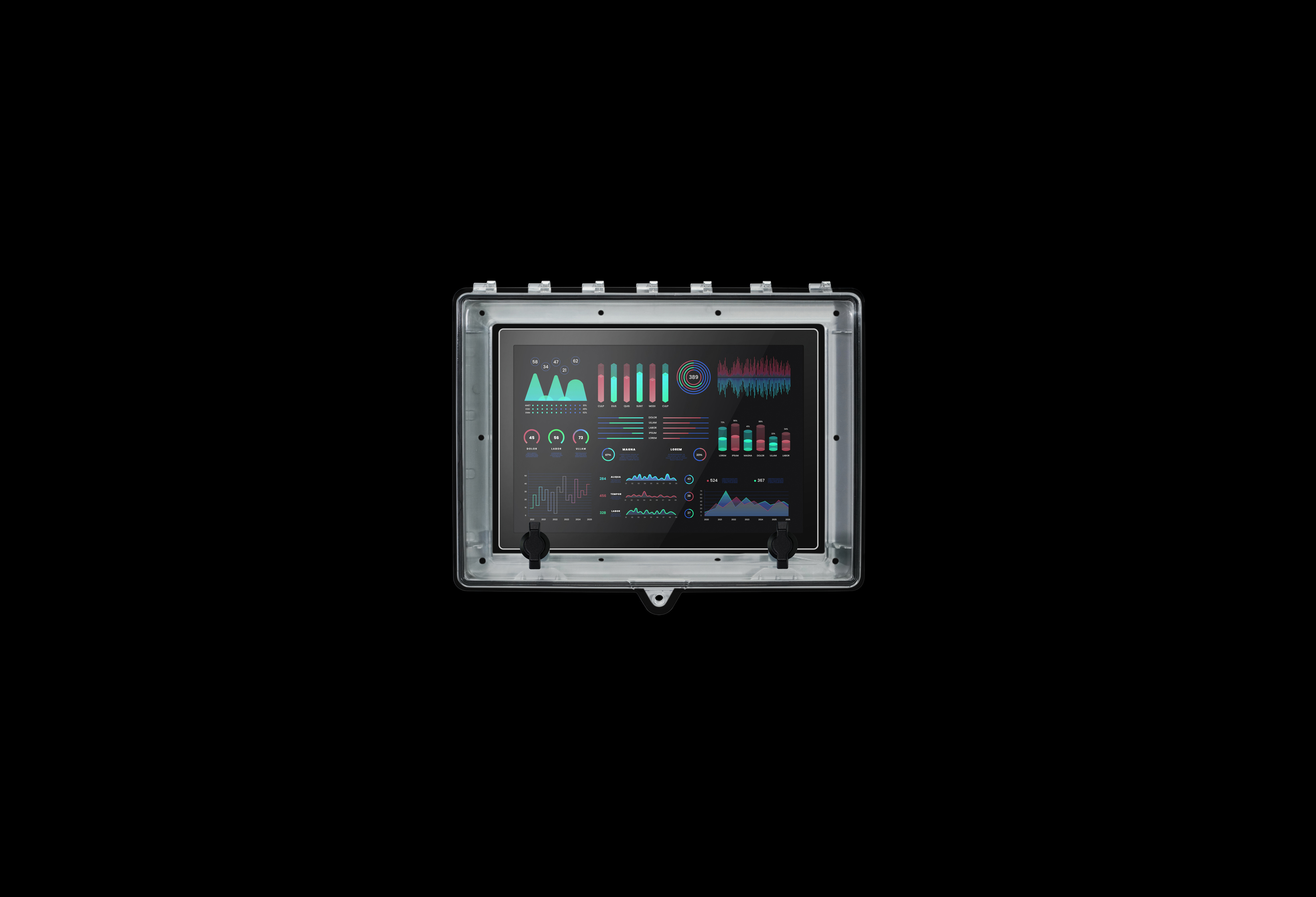 HMICVR1611C-F-Closed.jpg SolarShield HMI Cover 16 x 11 Inch Clear Cover by Stahlin