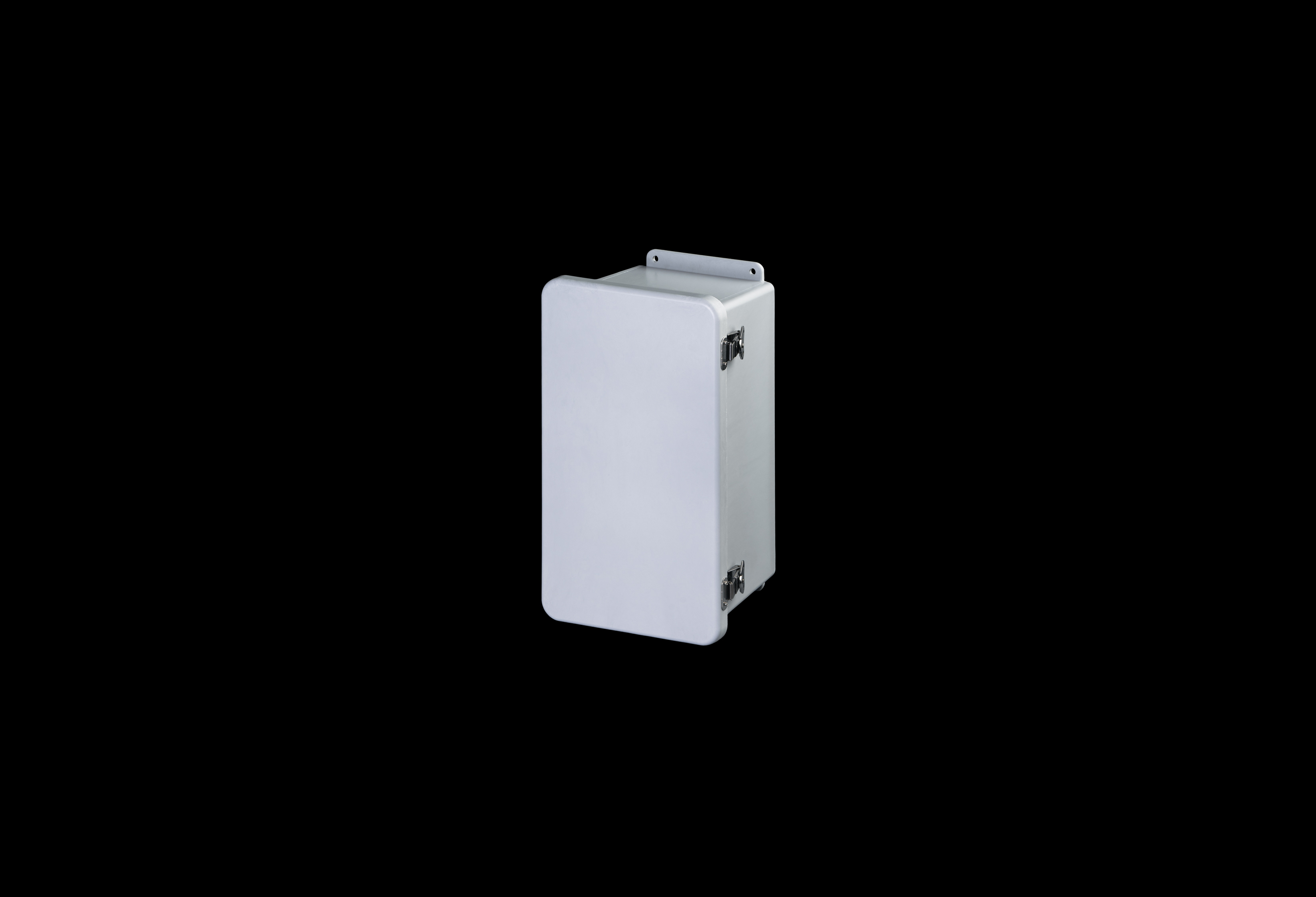 Fiberglass Enclosure 14 x 7 x 6 Inches J Series with Hinged, Twist Latch Opaque Cover by Stahlin