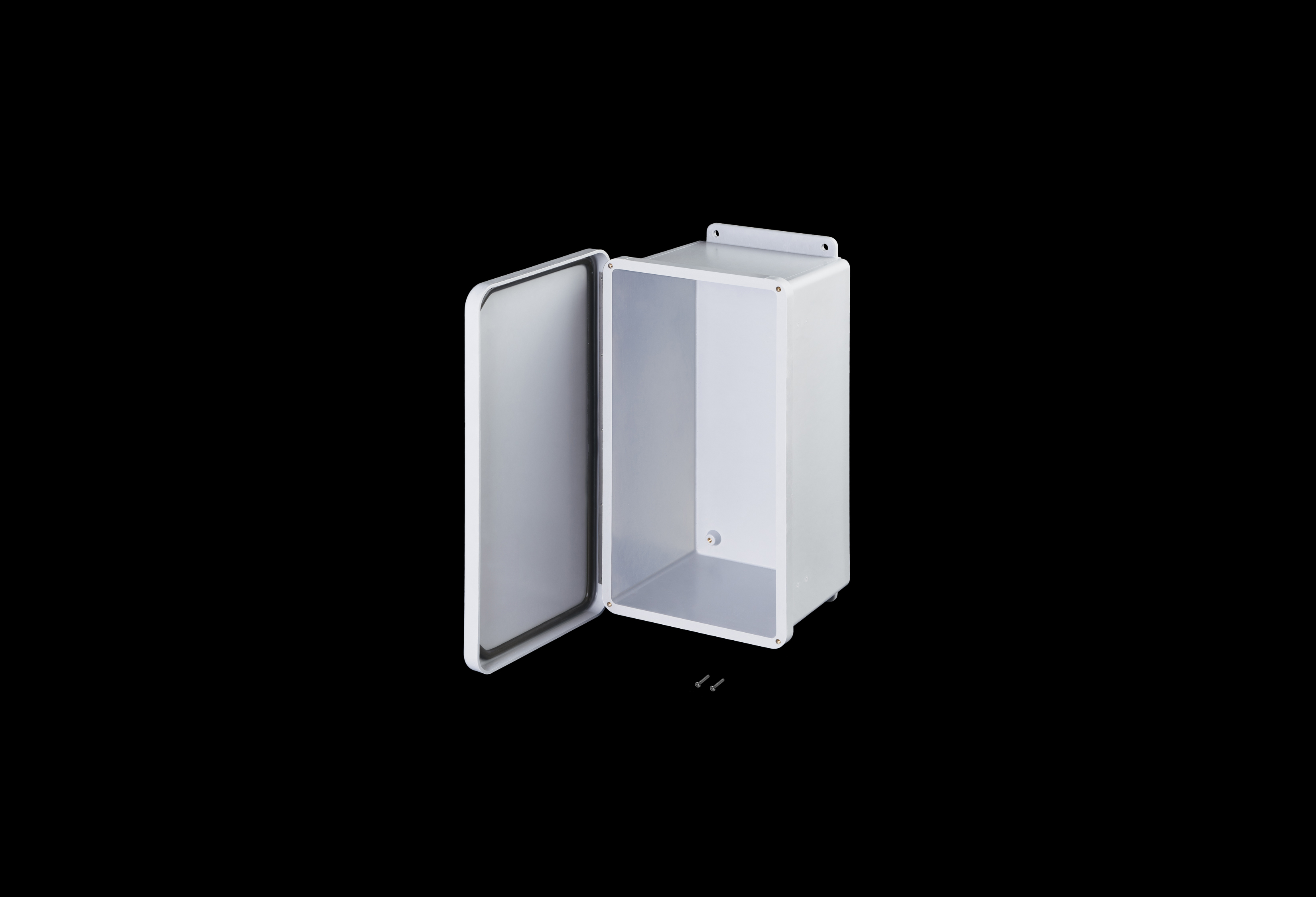 Fiberglass Enclosure 14 x 7 x 6 Inches J Series with Hinged, Screw Down Opaque Cover by Stahlin