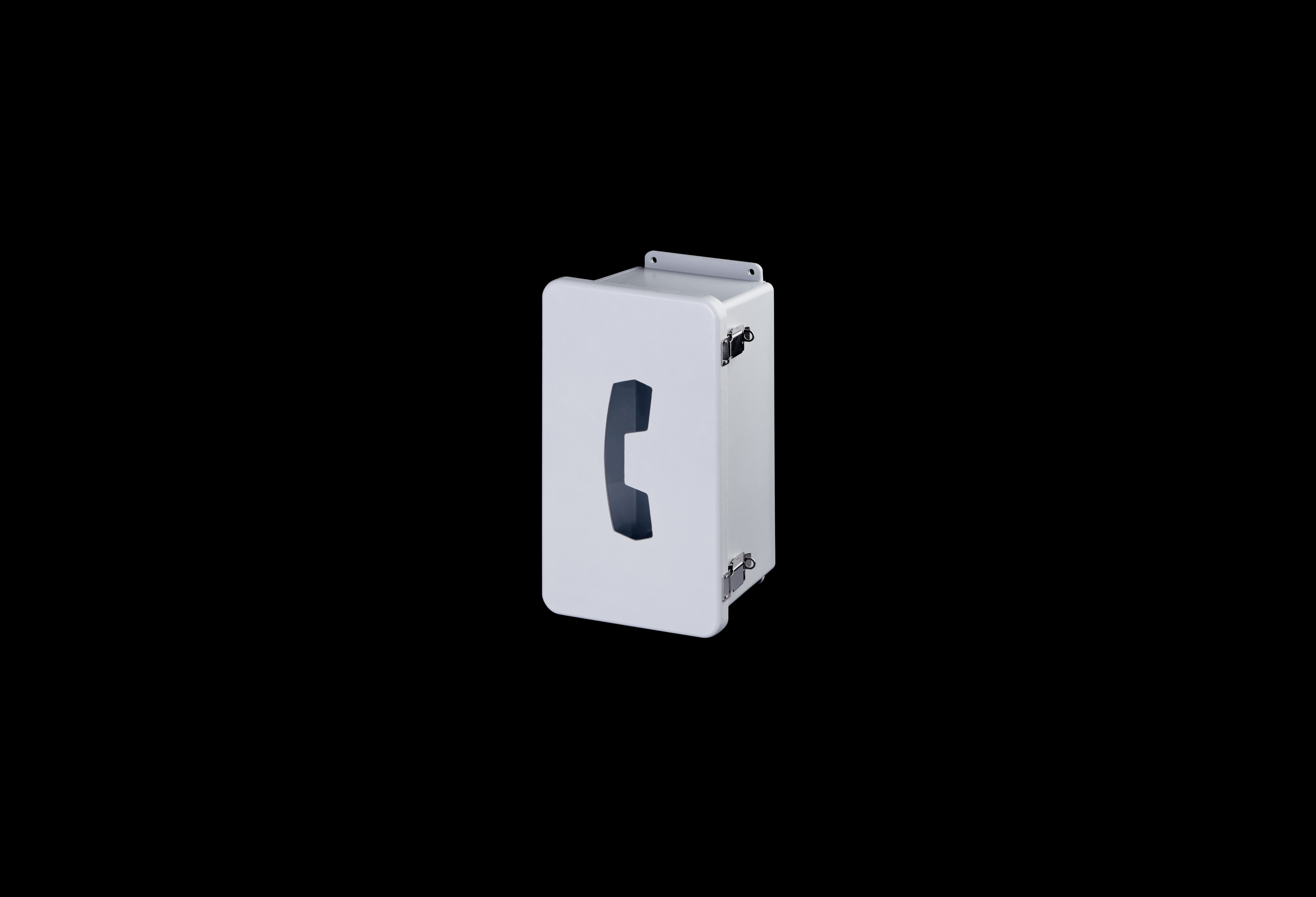 Fiberglass TeleControl Enclosure 14 x 7 x 6 Inches J Series with Hinged, Latched Opaque Cover by Stahlin