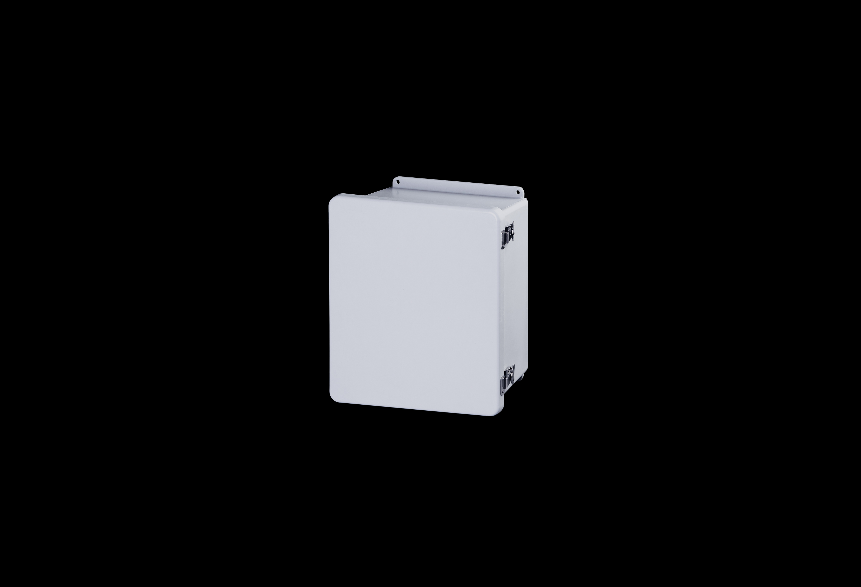 Fiberglass Enclosure 10 x 8 x 4 Inches J Series with Hinged, Twist Latch Opaque Cover by Stahlin