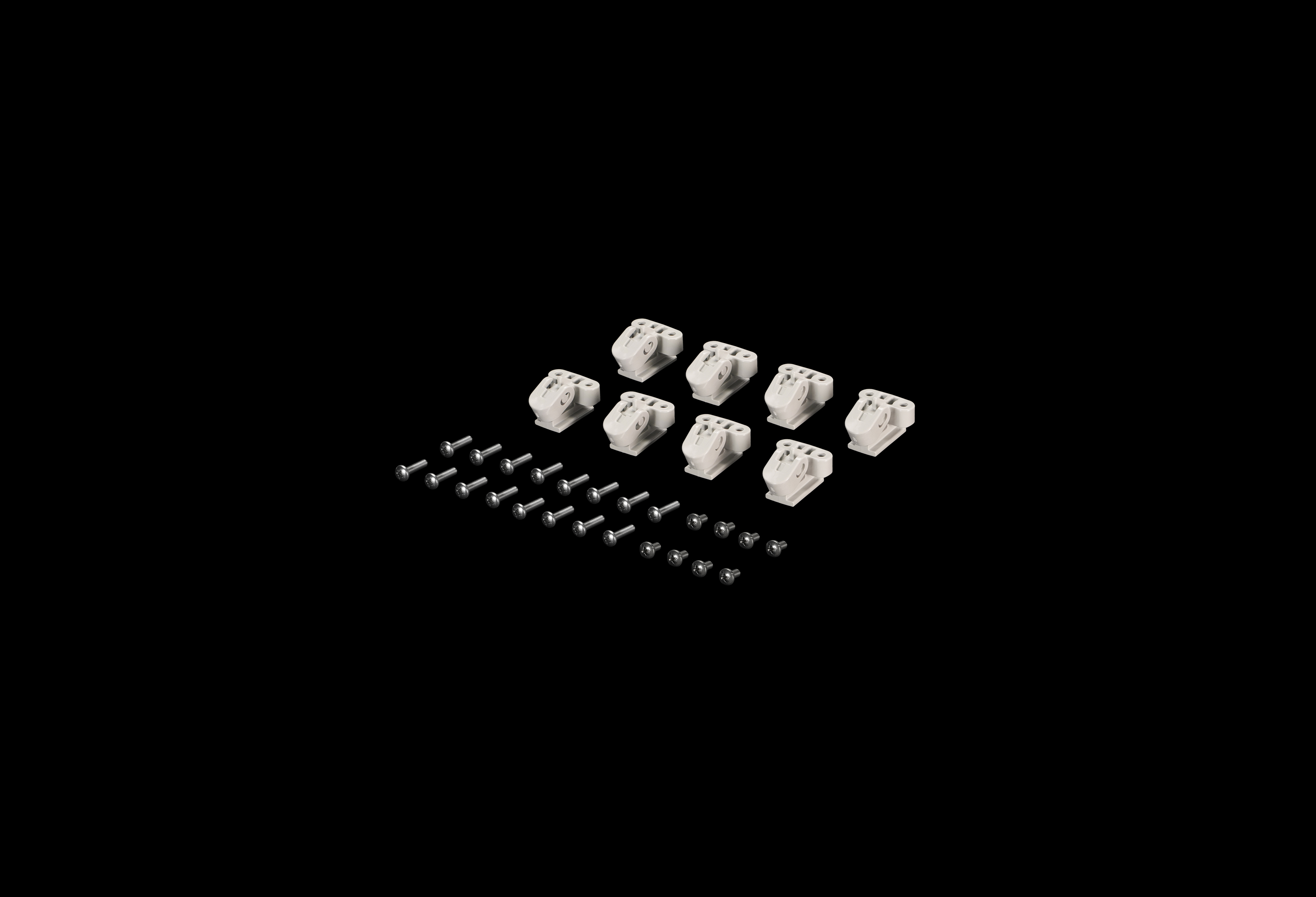 J3024SPMK.jpg 8 Swing Panel Mounts Kit For J3024 Enclosure by Stahlin