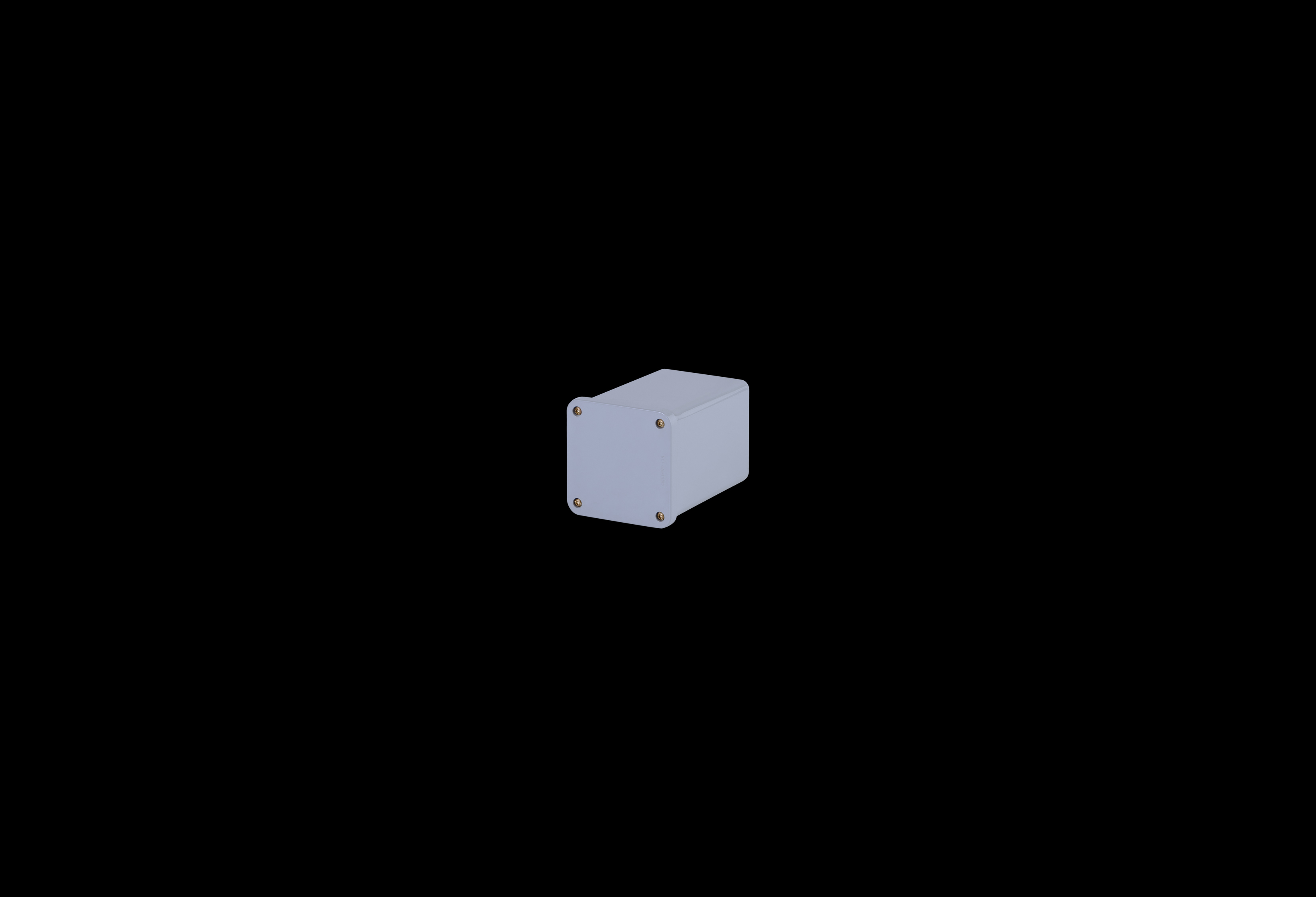 J446PVC-QFL-Closed.jpg PVC Enclosure 4 x 4 x 6 Inches New Sentry Series with Opaque Lift Off Cover by Stahlin