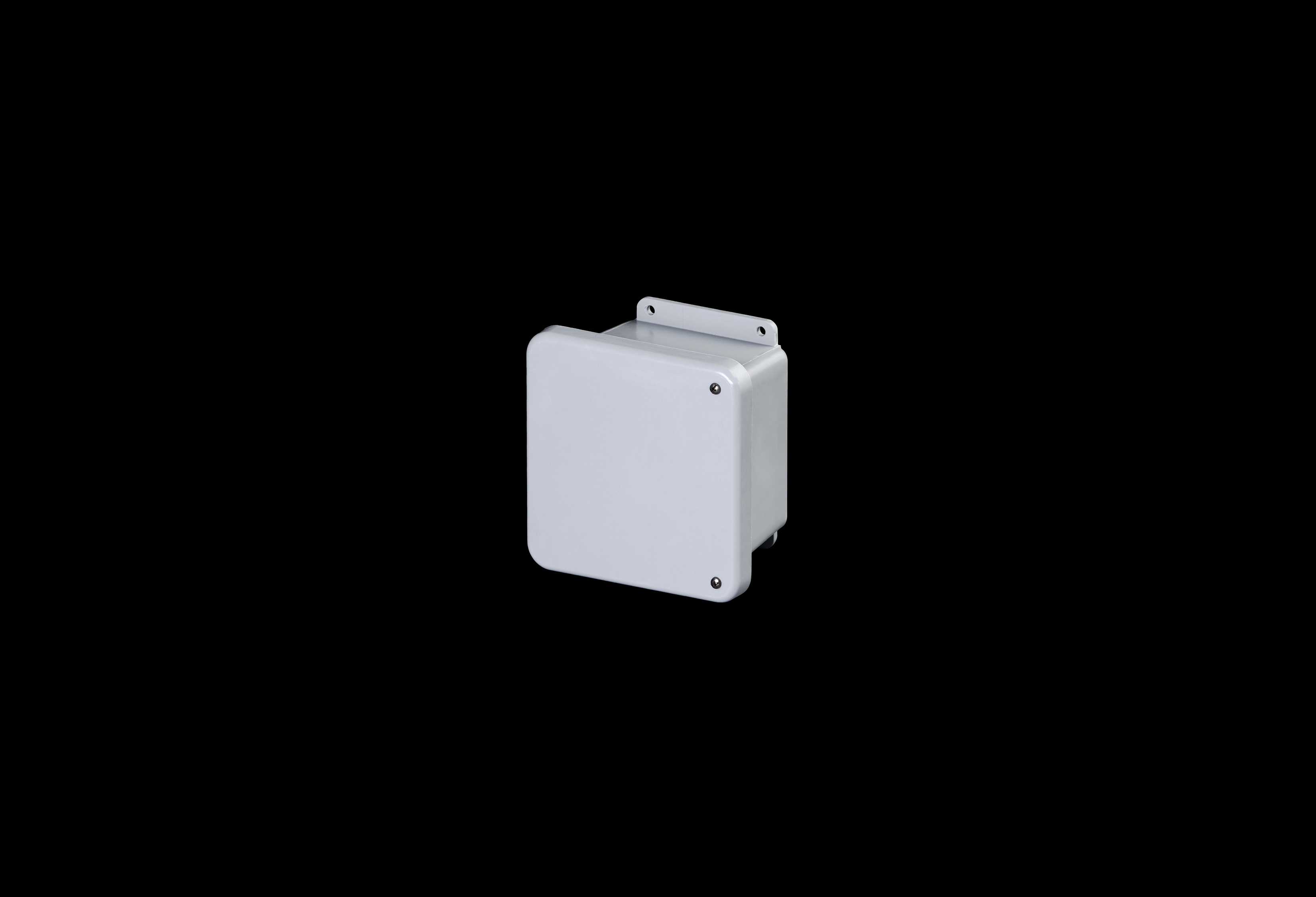 Fiberglass Enclosure 6 x 6 x 4 Inches J Series  with Hinged, Screw Down Opaque Cover by Stahlin