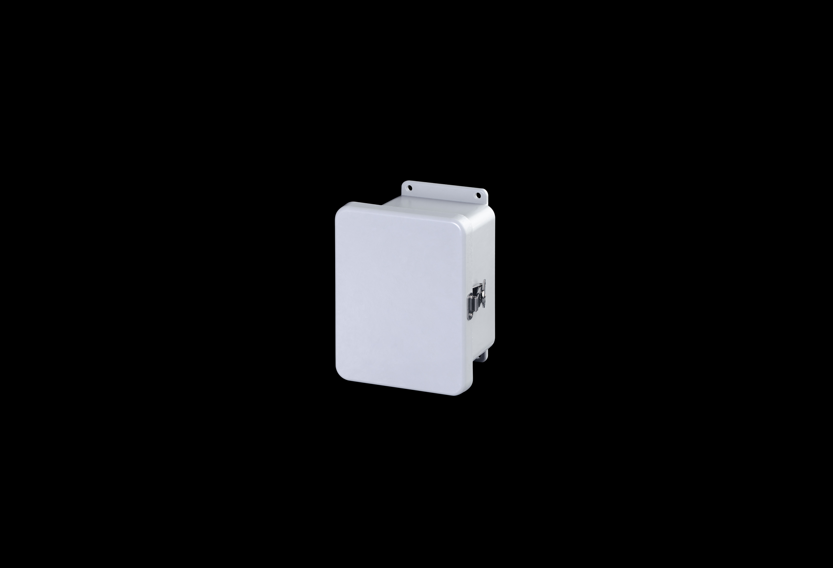Fiberglass Enclosure 6 x 4 x 4 Inches J Series with Hinged, Twist Latch Opaque Cover by Stahlin