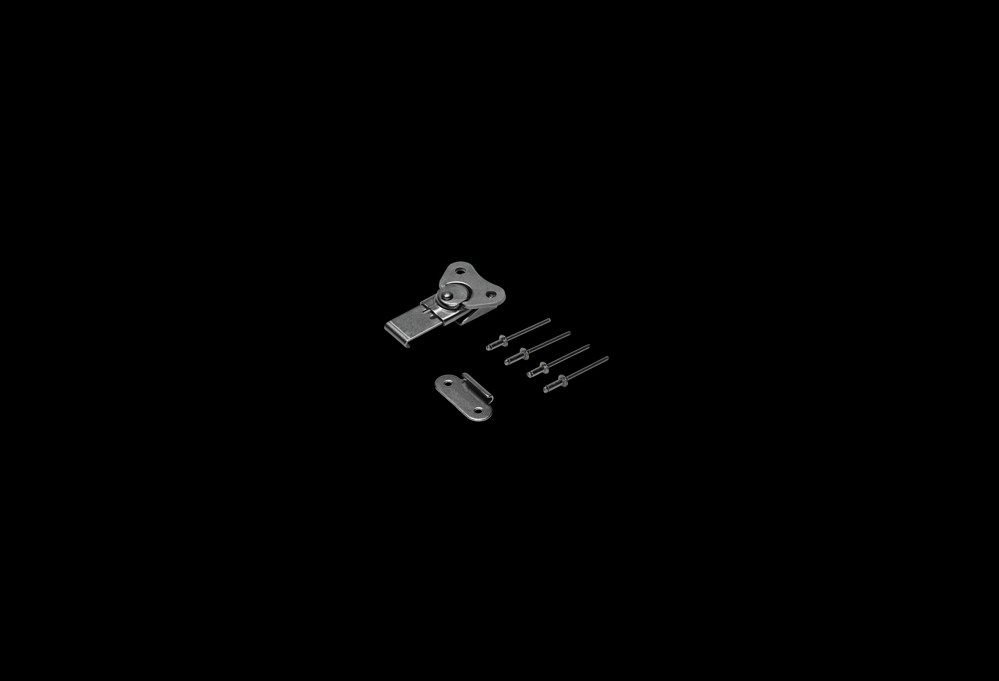 Link Lock Stainless Steel Latch Kit For Enclosures with HLL Latch Designation by Stahlin
