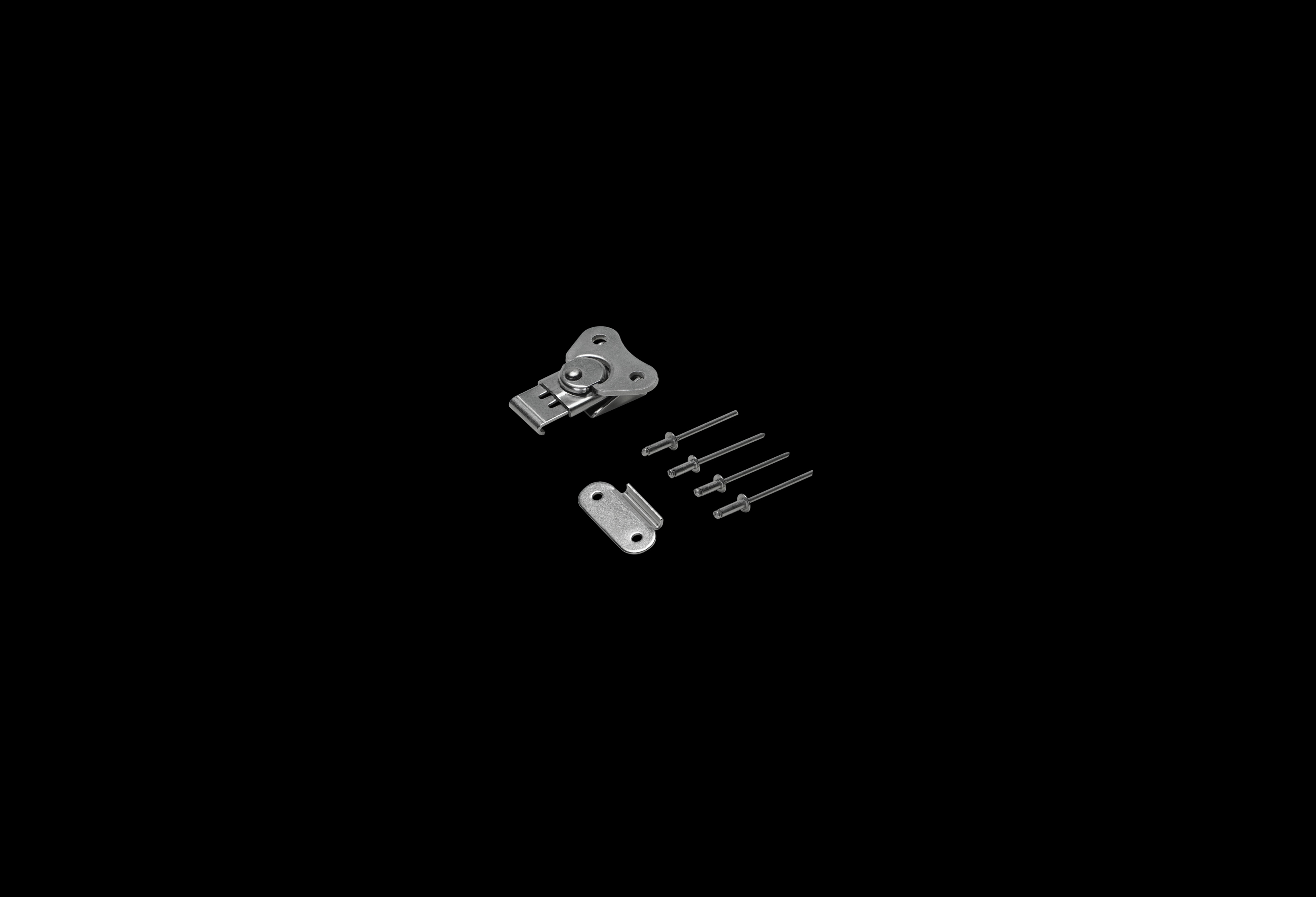NLL150KIT.jpg Link Lock Stainless Steel Latch Kit Used On N Series Type 12, 3R and 4X by Stahlin