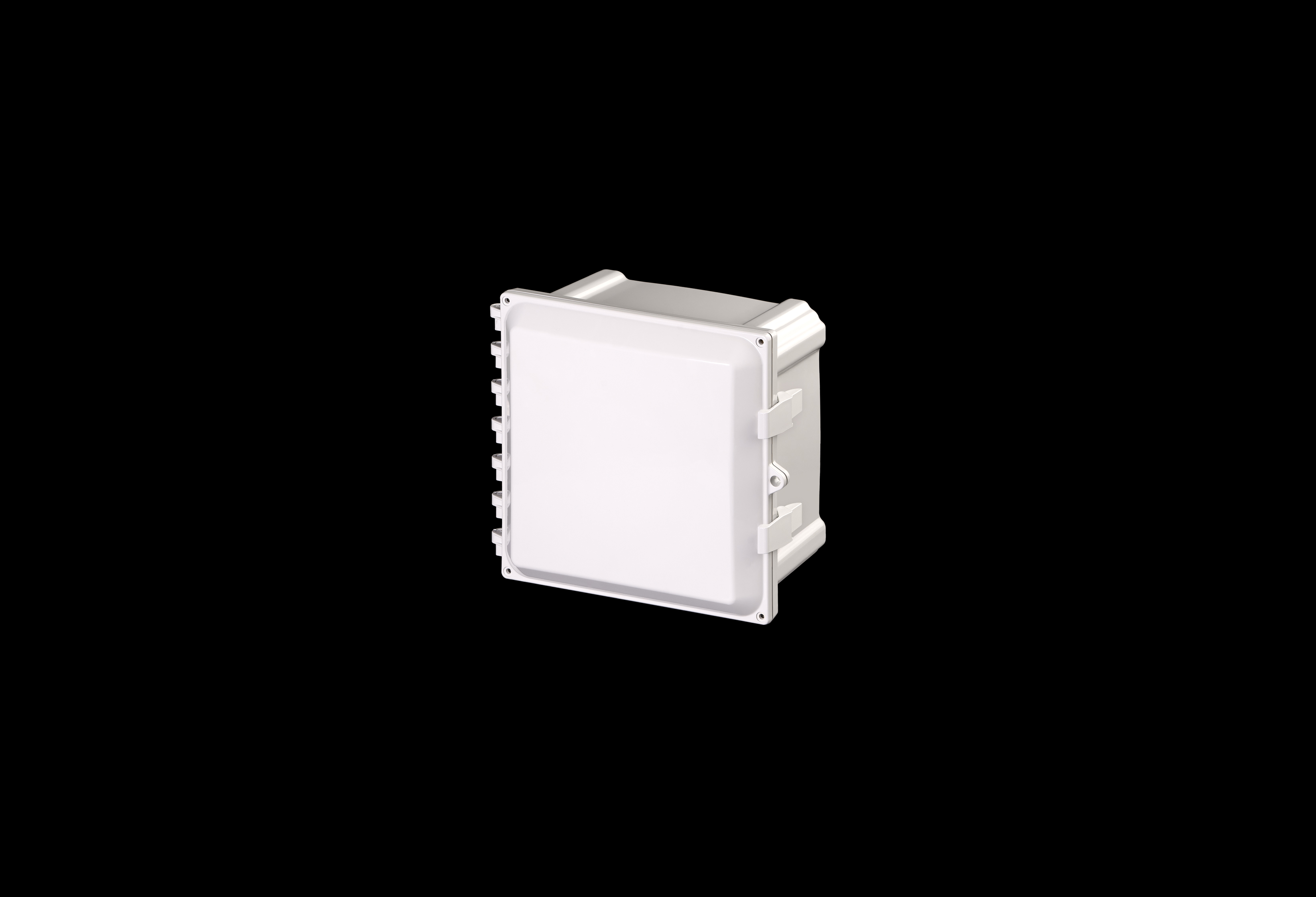 Polycarbonate Enclosure  10 x 10 x 6 Inches PolyStar Series with Opaque Cover by Stahlin
