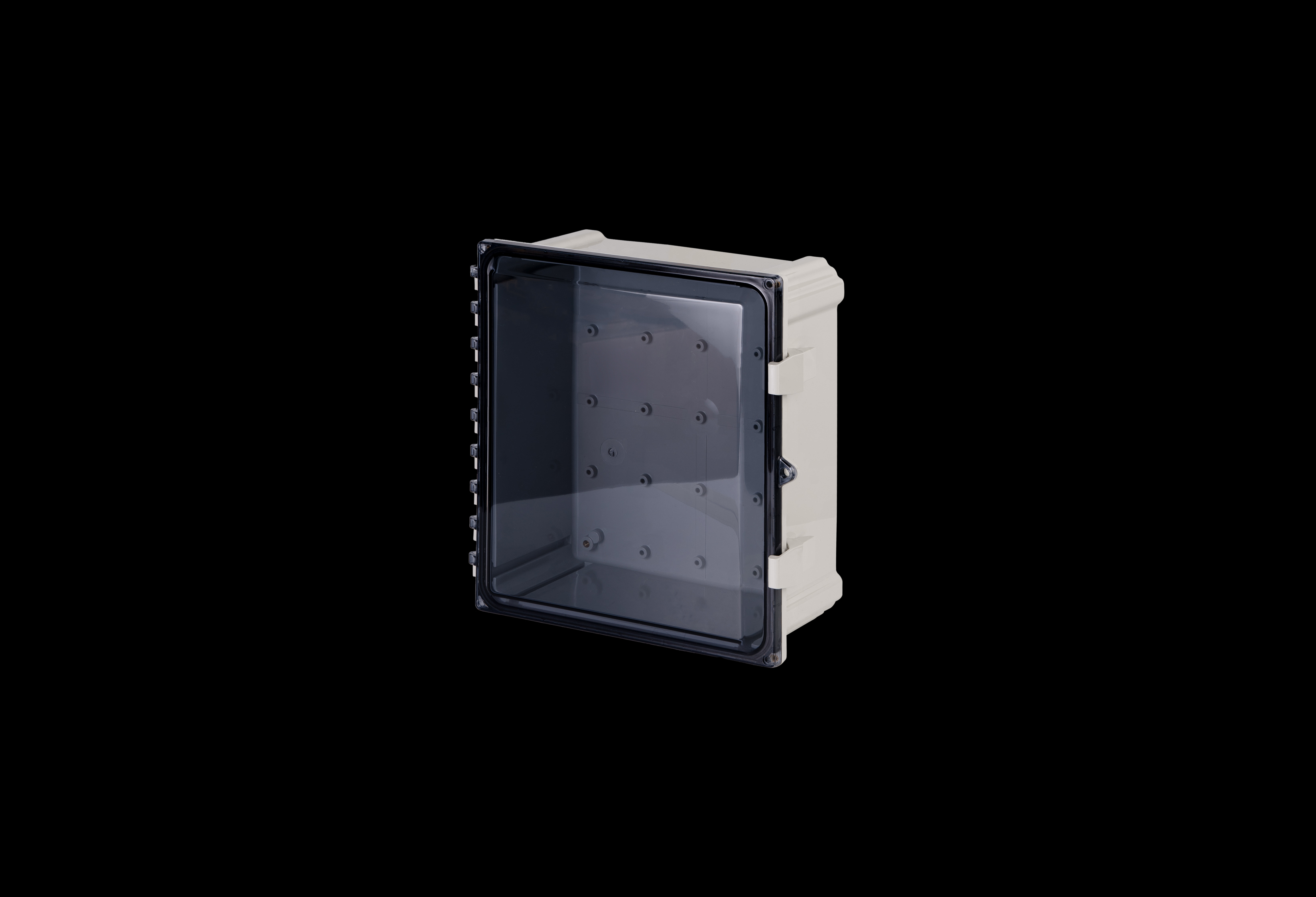 Polycarbonate Enclosure  10 x 8 x 4 Inches PolyStar Series with Clear Cover   by Stahlin
