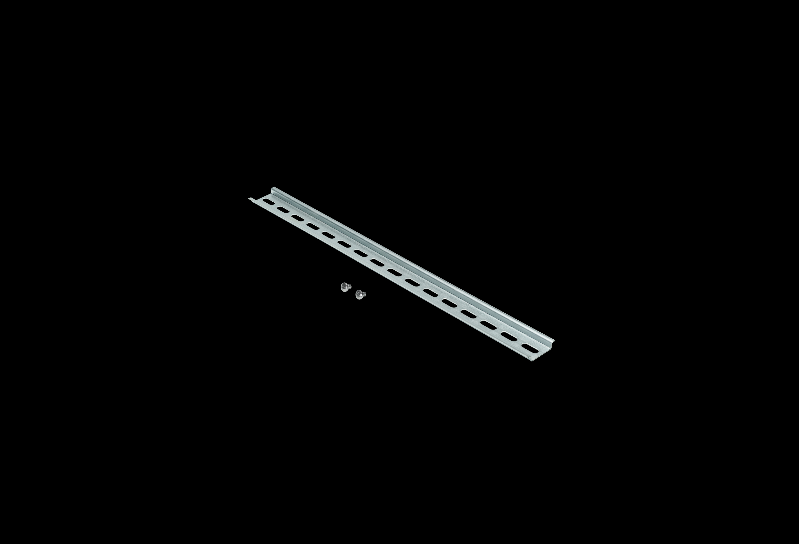 PC16DR.jpg DIN Rail Kit Including 14 Inch DIN Rail And Two Trilobular Screws by Stahlin