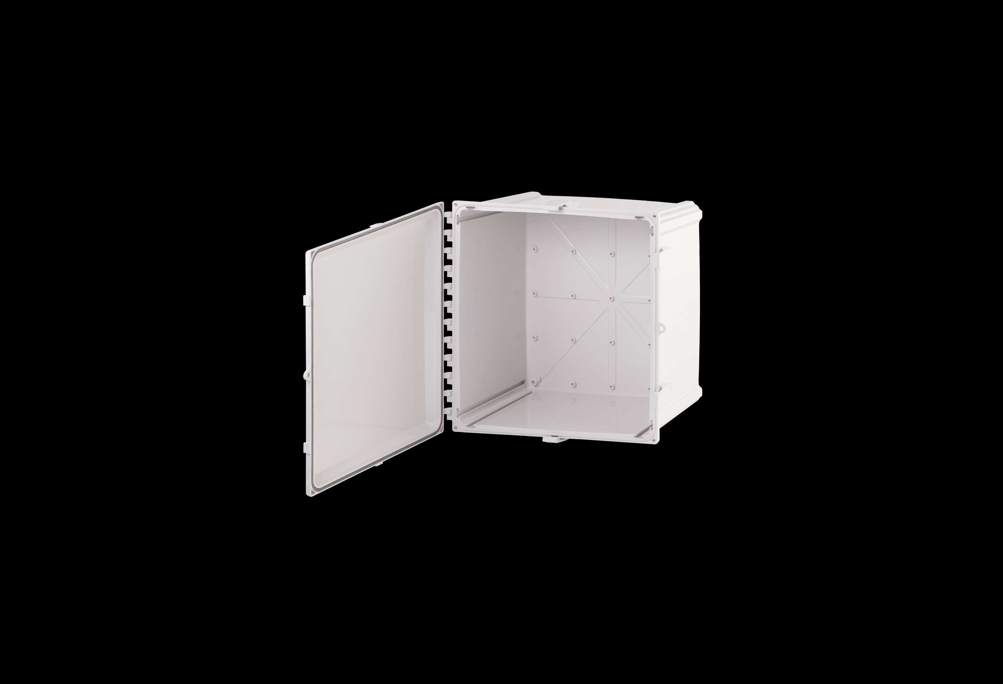 Polycarbonate Enclosure  18 x 16 x 10 Inches PolyStar Series with Opaque Cover by Stahlin
