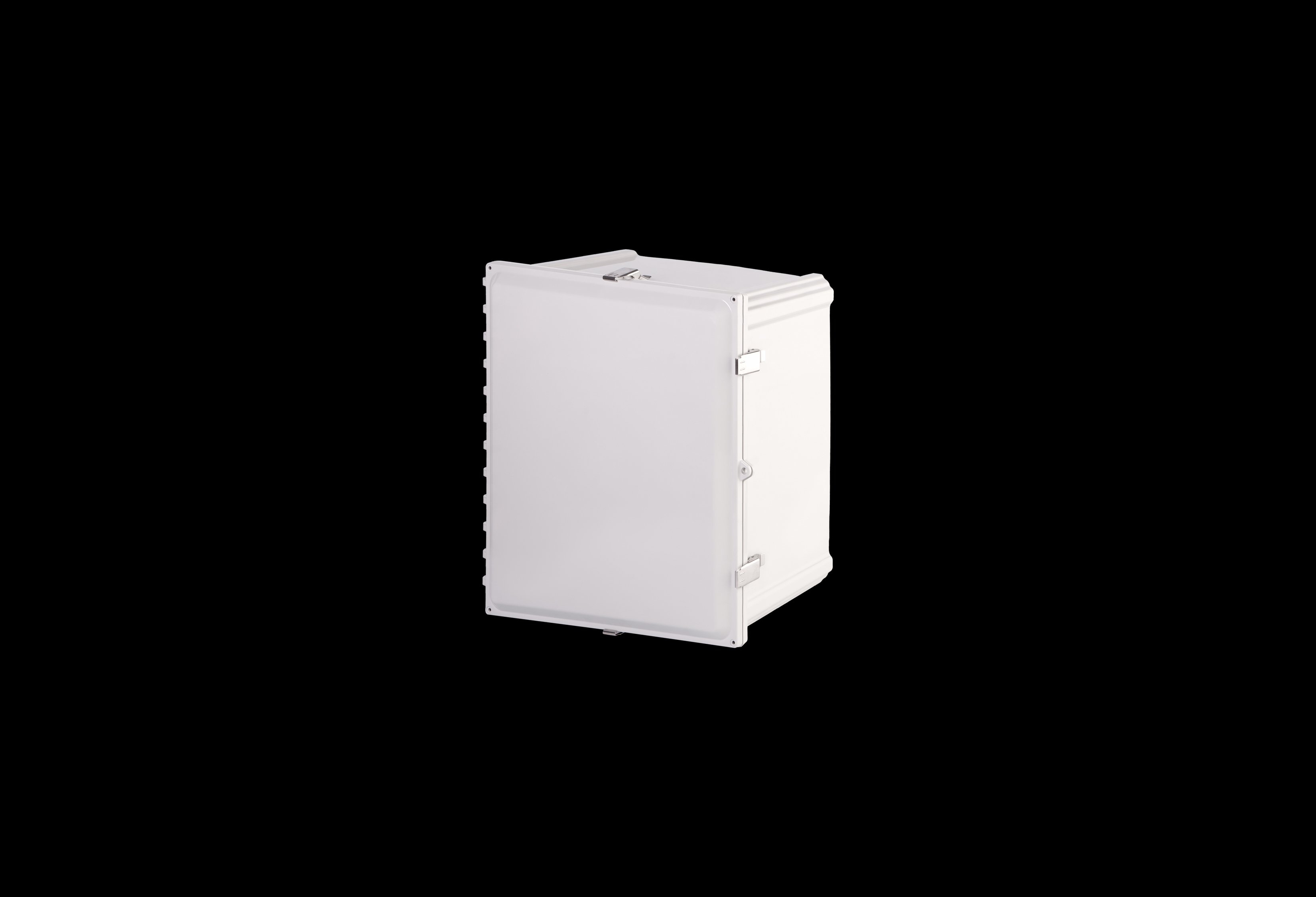 Polycarbonate Enclosure  18 x 16 x 10 Inches PolyStar Series with Hinged, Opaque Cover and Stainless Steel Latches  by Stahlin
