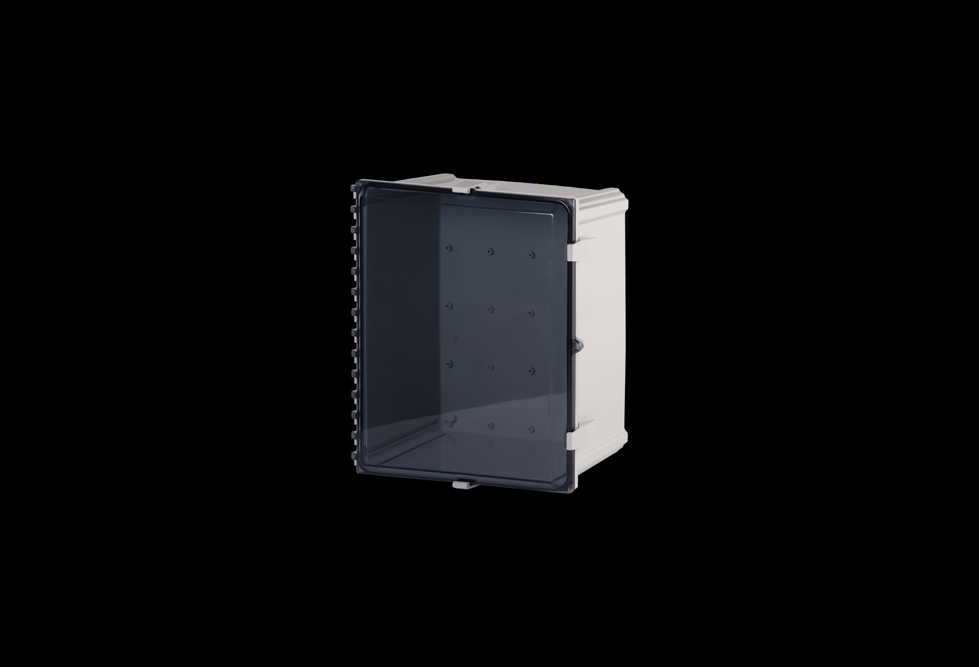 Polycarbonate Enclosure  20 x 16 x 8 Inches PolyStar Series with Clear Cover   by Stahlin