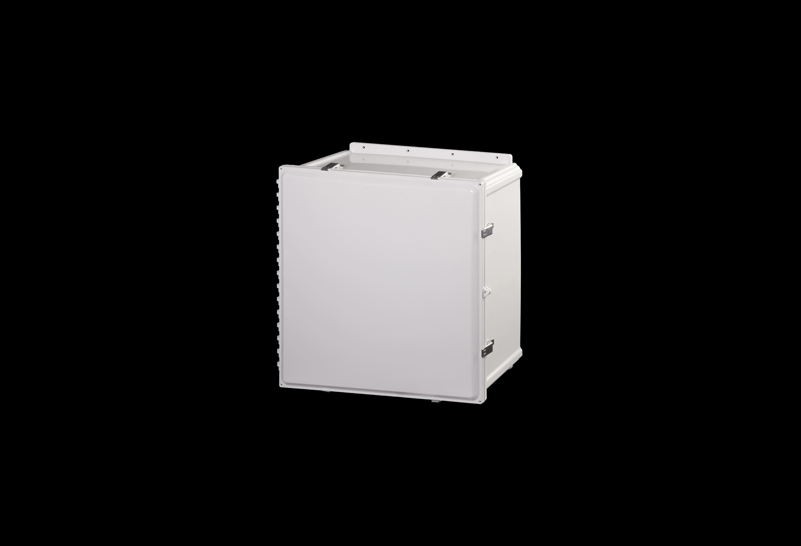 Polycarbonate Enclosure  24 x 24 x 10 Inches PolyStar Series with Hinged, Opaque Cover and Stainless Steel Latches  by Stahlin
