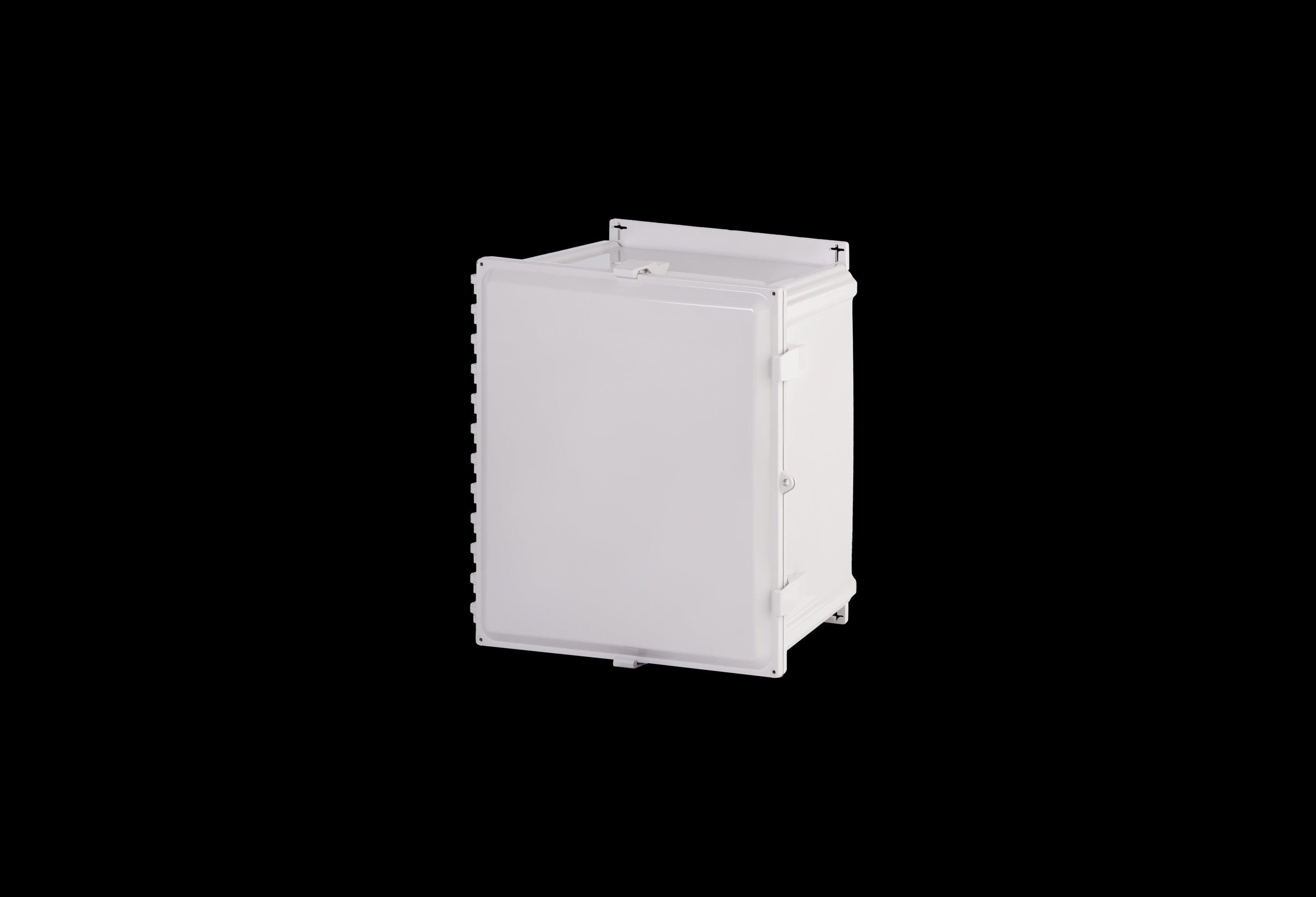 Polycarbonate Enclosure 18 x 16 x 10 Inches PolyStar Series with Opaque Cover and Flange Kit by Stahlin