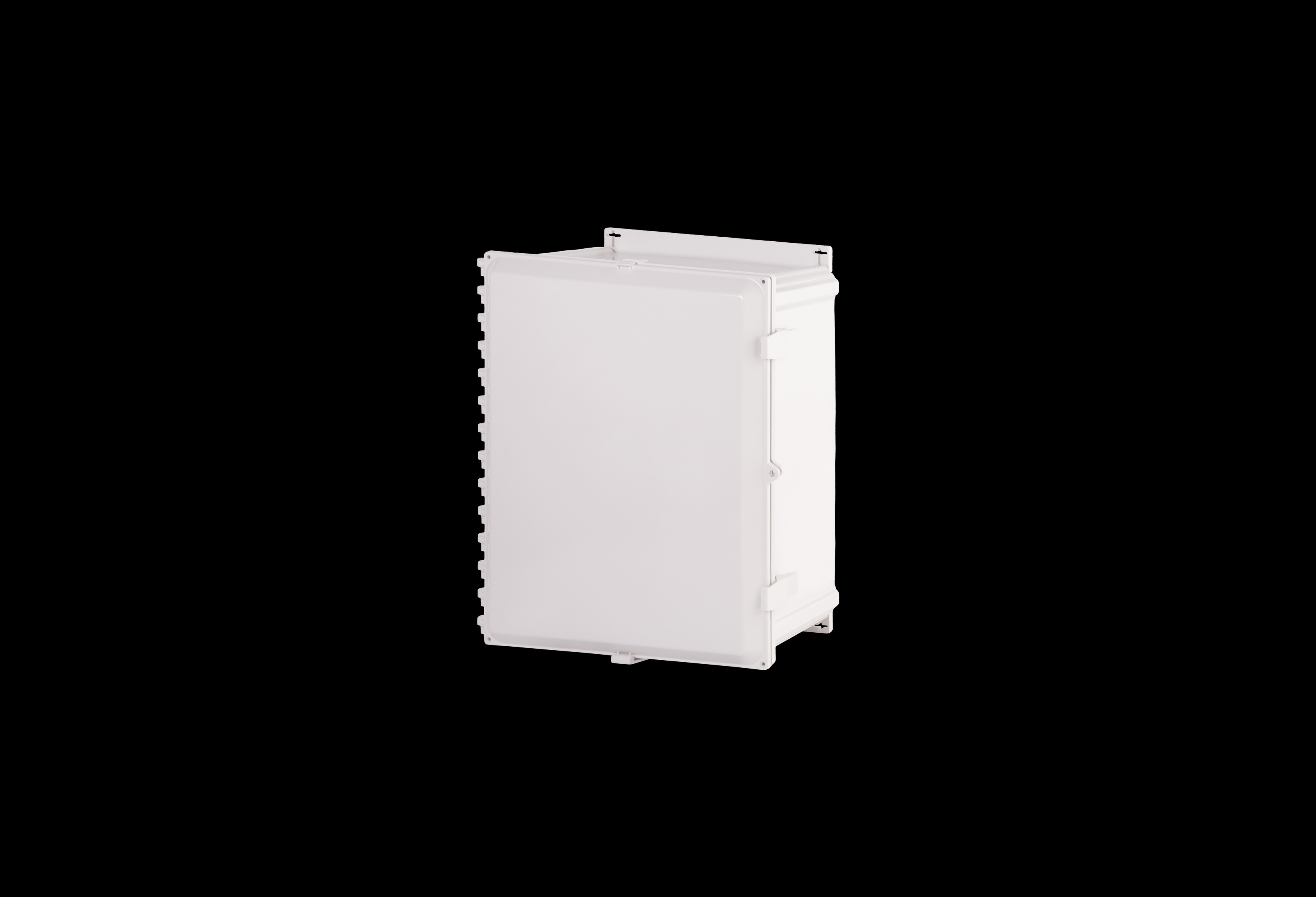 Polycarbonate Enclosure 20 x 16 x 8 Inches PolyStar Series with Opaque Cover and Flange Kit by Stahlin