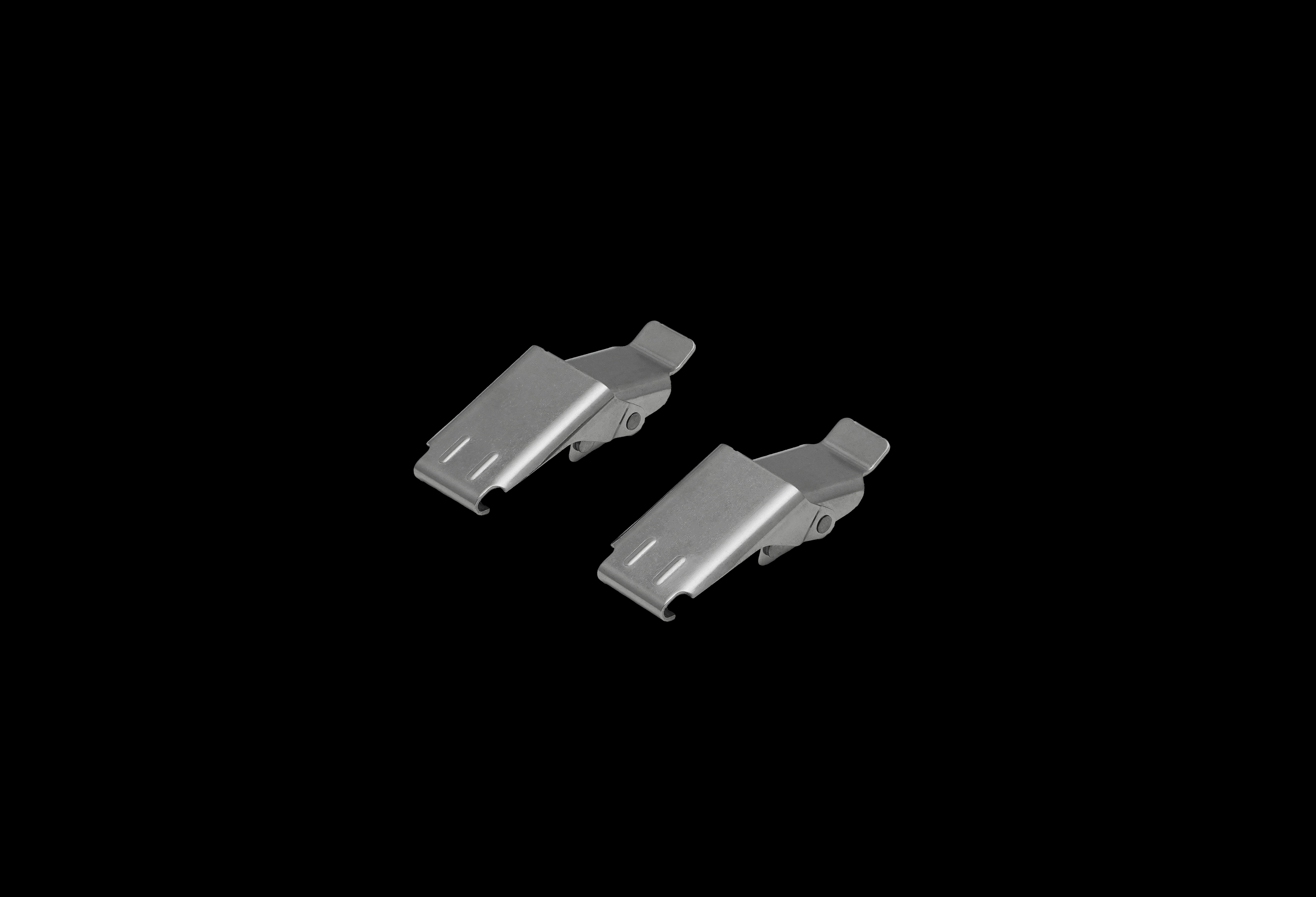 PCLATCHKITSS.jpg PolyStar Latch Kit, 2 304 Stainless Steel Latches Per Kit by Stahlin