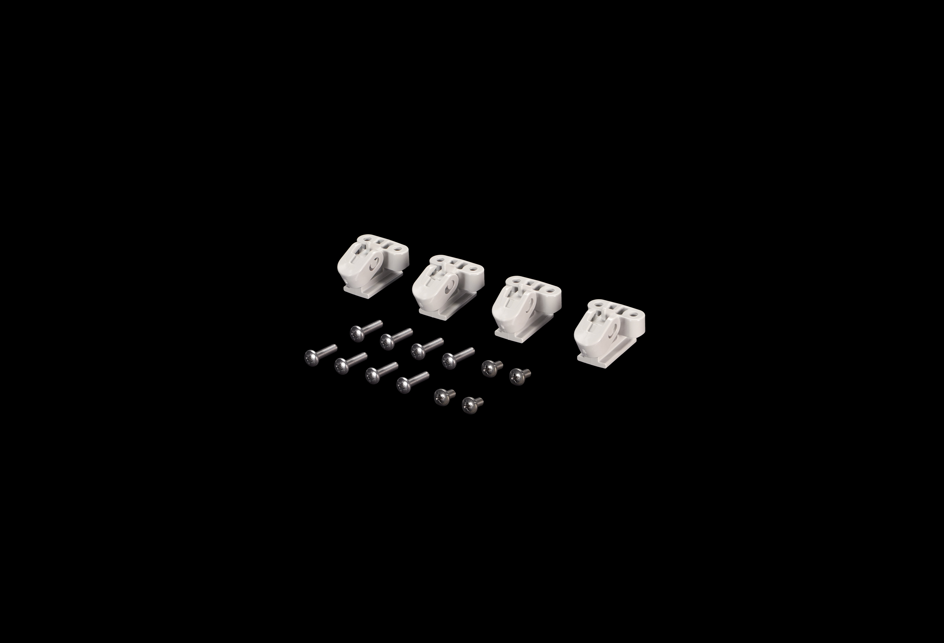 PCSPMK.jpg PolyStar Swing Panel Mount Kit, Two Per Kit by Stahlin