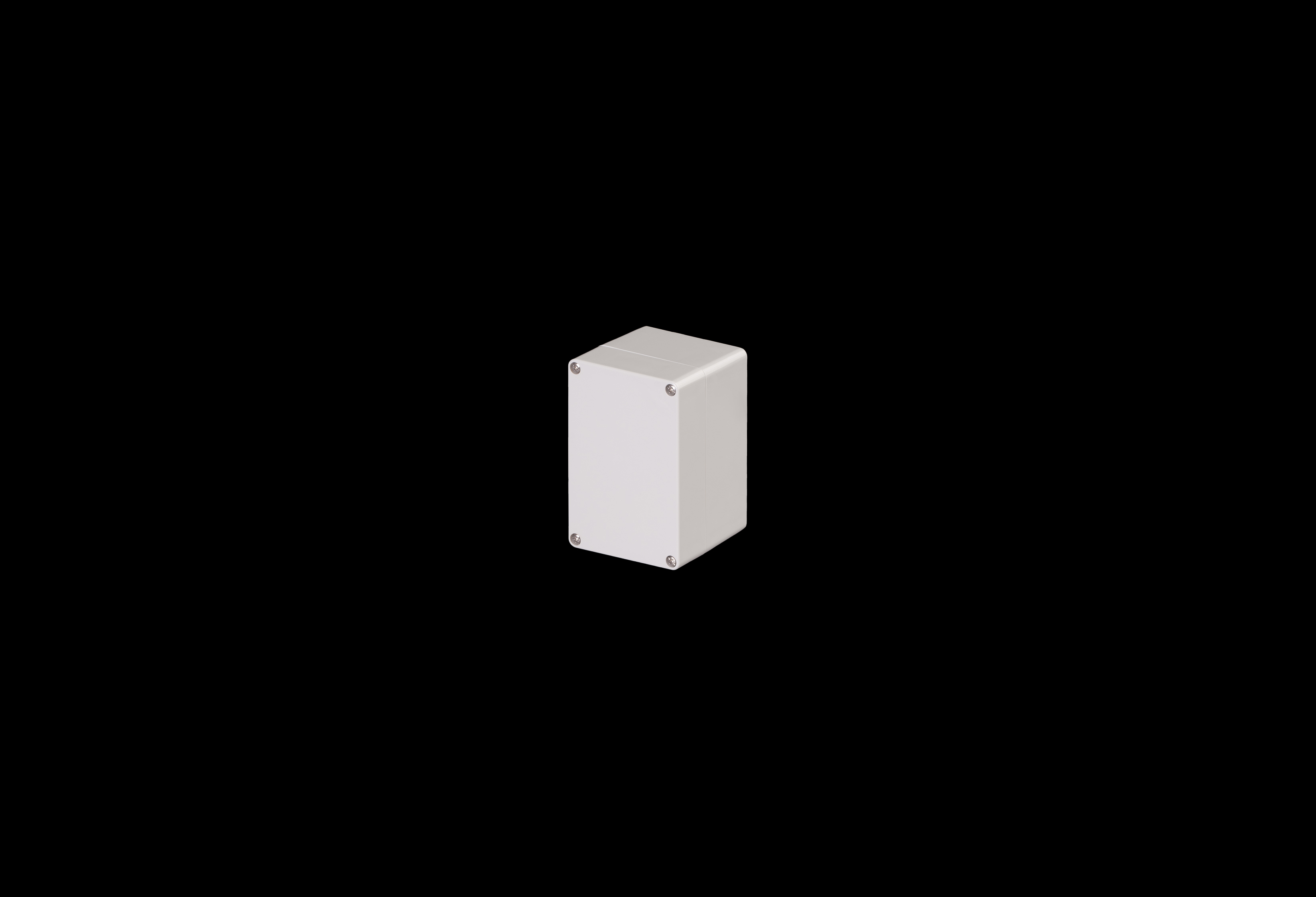 STR128080W-QFL-Closed.jpg Polycarbonate Enclosure Small 5 x 3 x 3 Inches Starke Series with Opaque Lift Off Cover by Stahlin