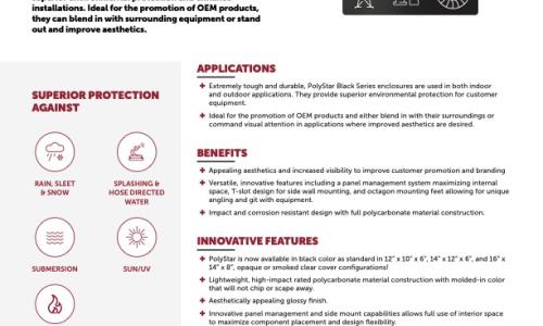PolyStar Black Series Brochure