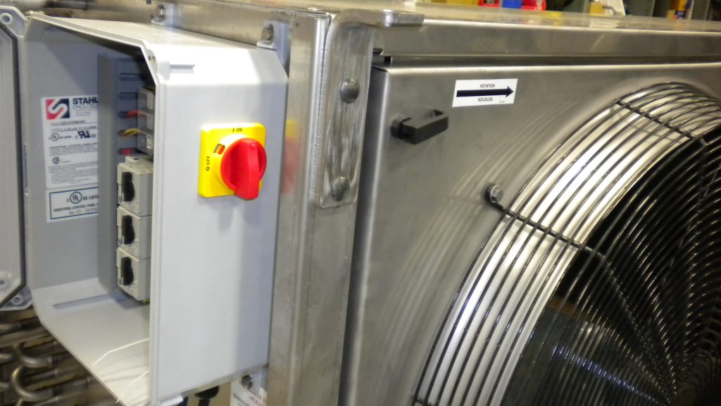 Stahlin refrigeration controls.
